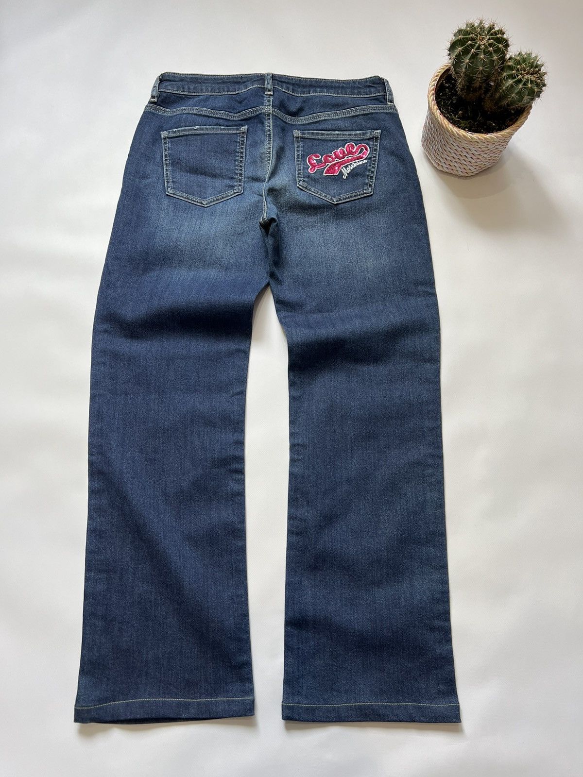 Love Moschino Love Moschino Blue Pants Denim Jeans Womens Size 31" - 1 Thumbnail