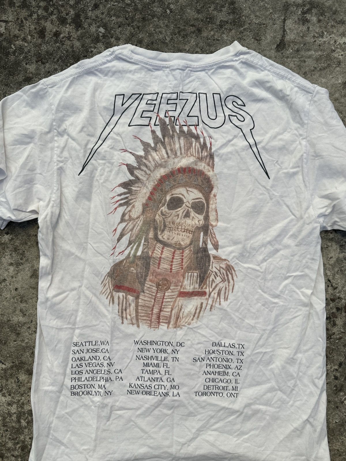 Kanye West Kanye West Ye Tour Logo T-shirt Big Logo USA Rap M Casual Size US L / EU 52-54 / 3 - 4 Thumbnail