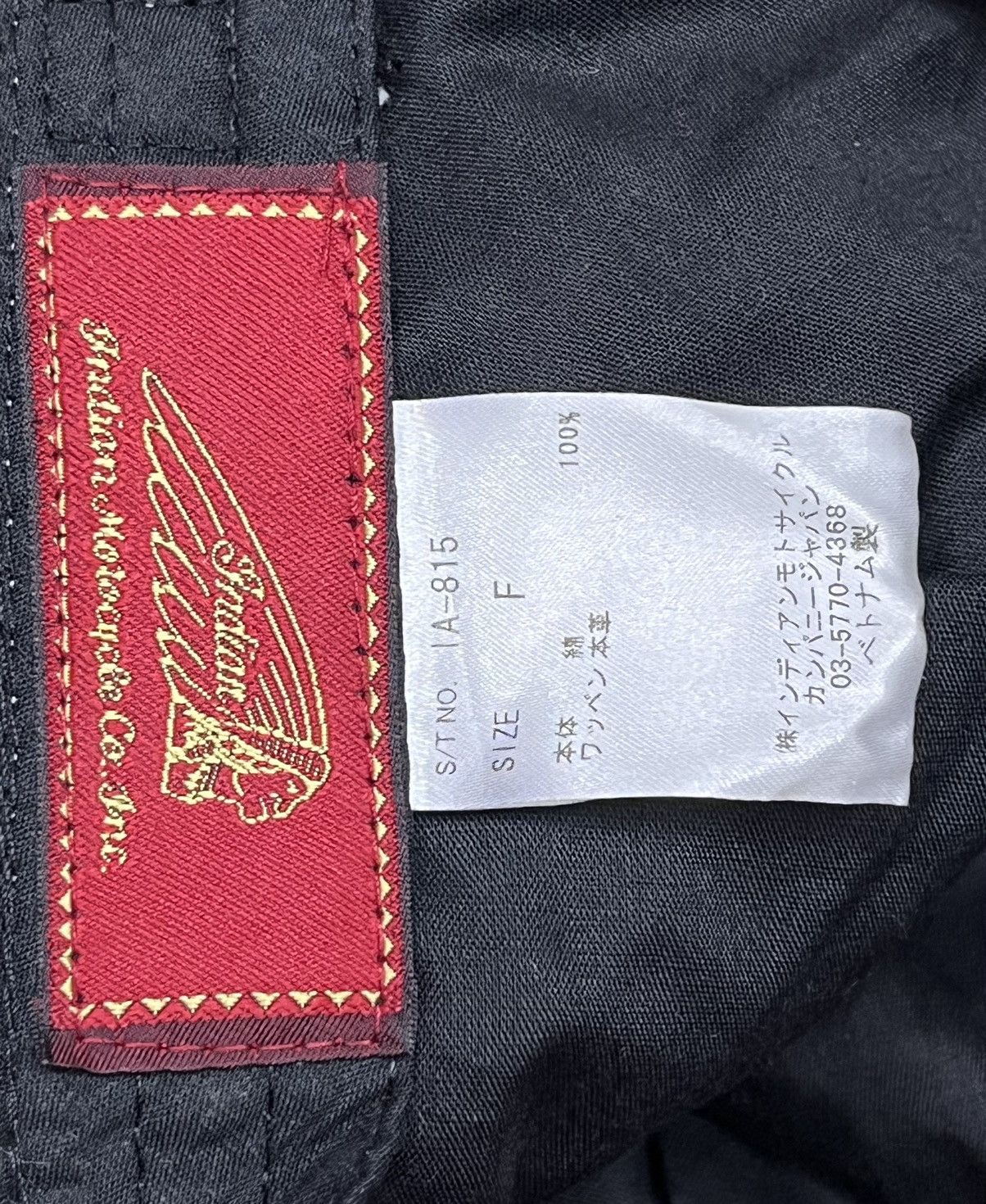Indian Motorcycle 🔥Vintage INDIAN MOTOCYCLE Railroad Engineer Strapback Hat Size ONE SIZE - 9 Thumbnail