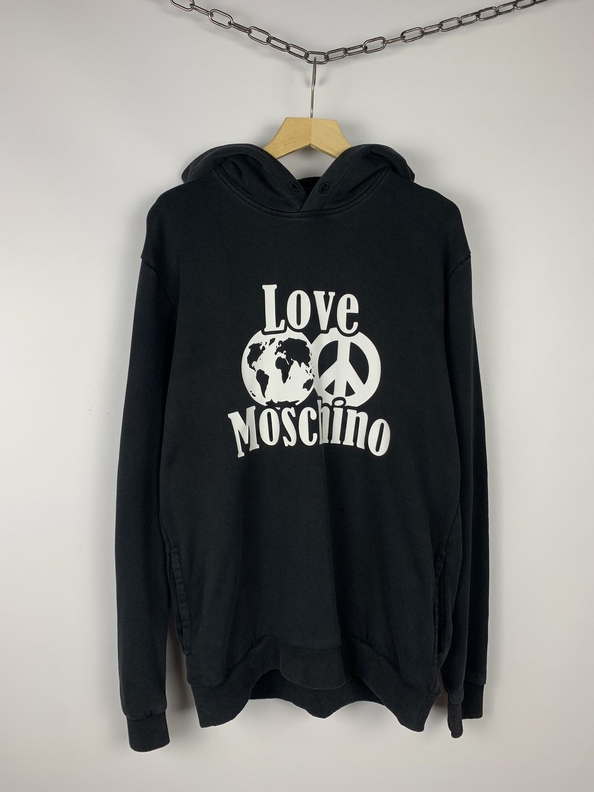 Moschino Love Moschino Hoodie big logo size M Size US M / EU 48-50 / 2 - 1 Thumbnail
