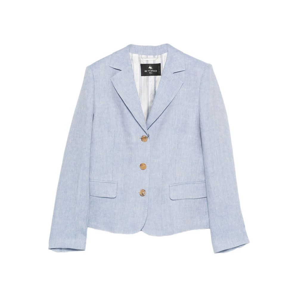 Etro BLUE Jackets - Blazers