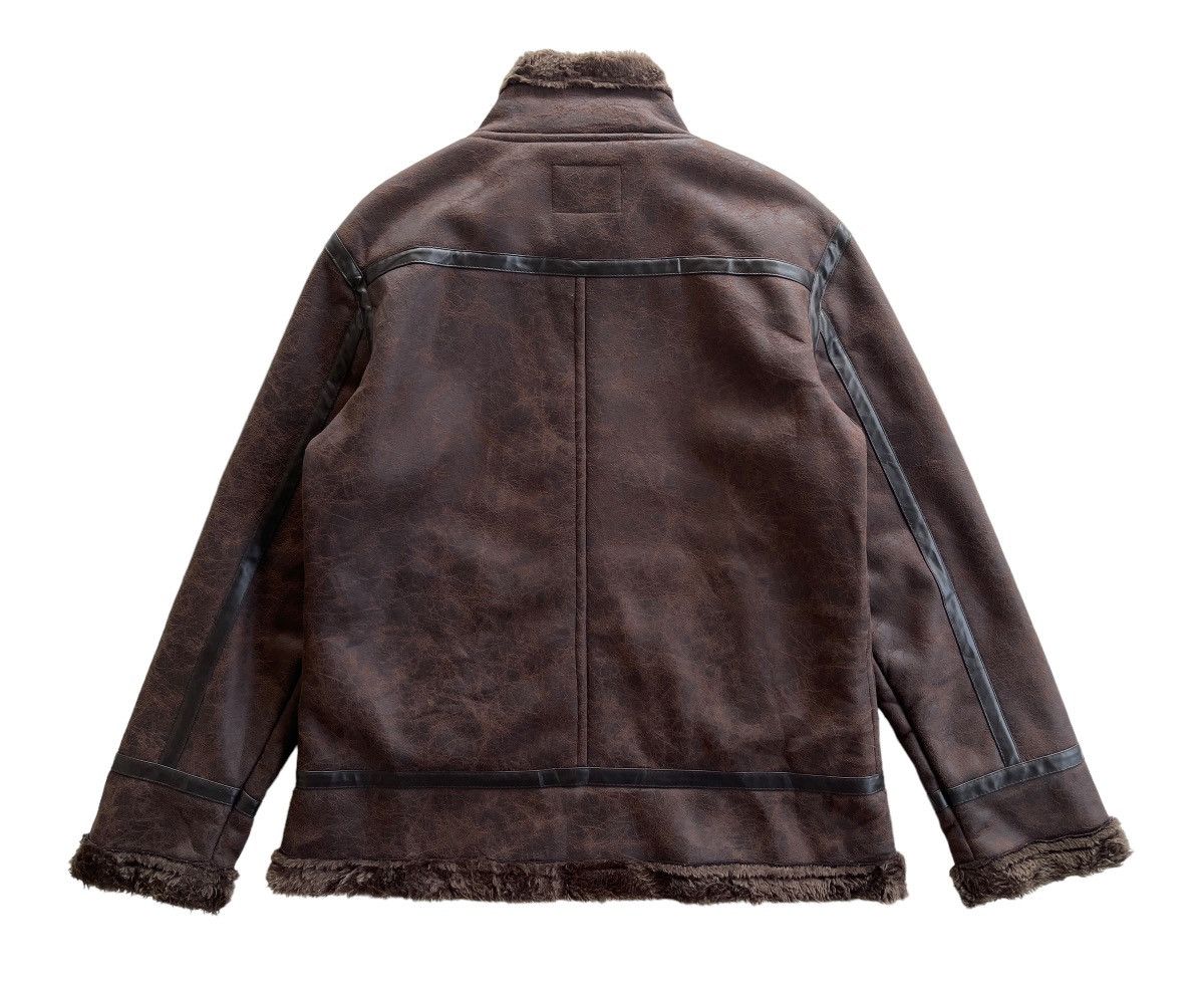 Japanese Brand Thruxton Faux Fur Shearling Polyester Jacket Size US M / EU 48-50 / 2 - 11 Thumbnail