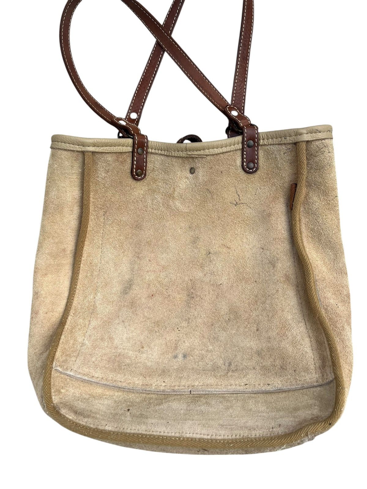 Leather Y. Omori Japan Patina Leather Tote Bag Size ONE SIZE - 21 Thumbnail