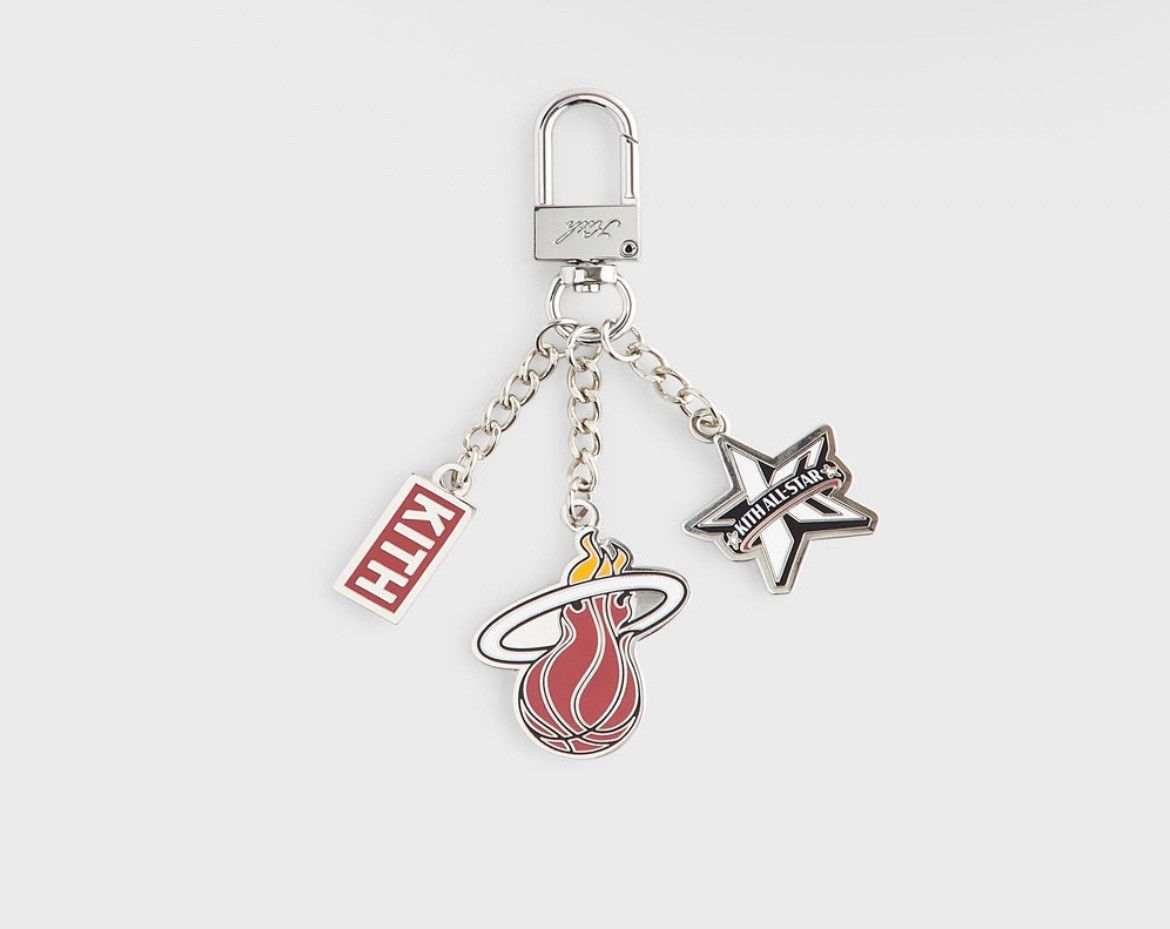 Kith × NBA Kith NBA All Star Miami Heat Keychain Size ONE SIZE - 4 Thumbnail