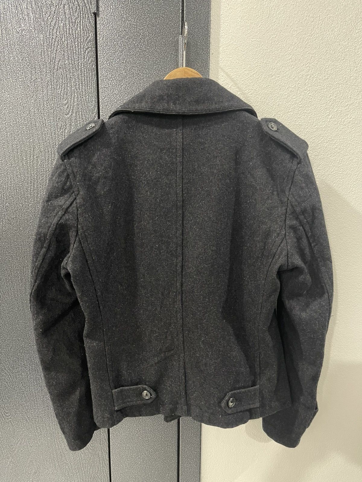 Tornado Mart Tornado Mart Wool Double Breasted Peacoat Size US S / EU 44-46 / 1 - 5 Thumbnail