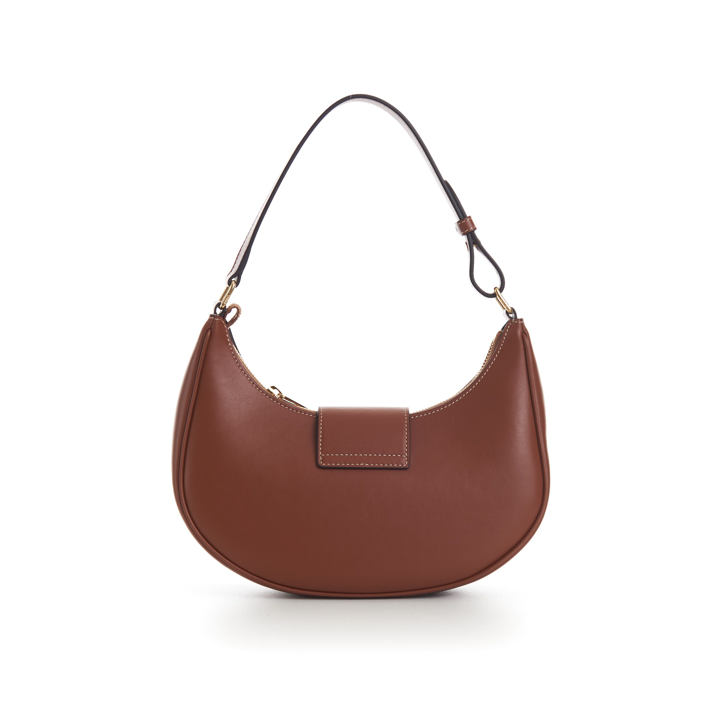 Celine Medium AVA Triomphe Bag - Tan Brown Smooth Calfskin Size ONE SIZE - 5 Thumbnail
