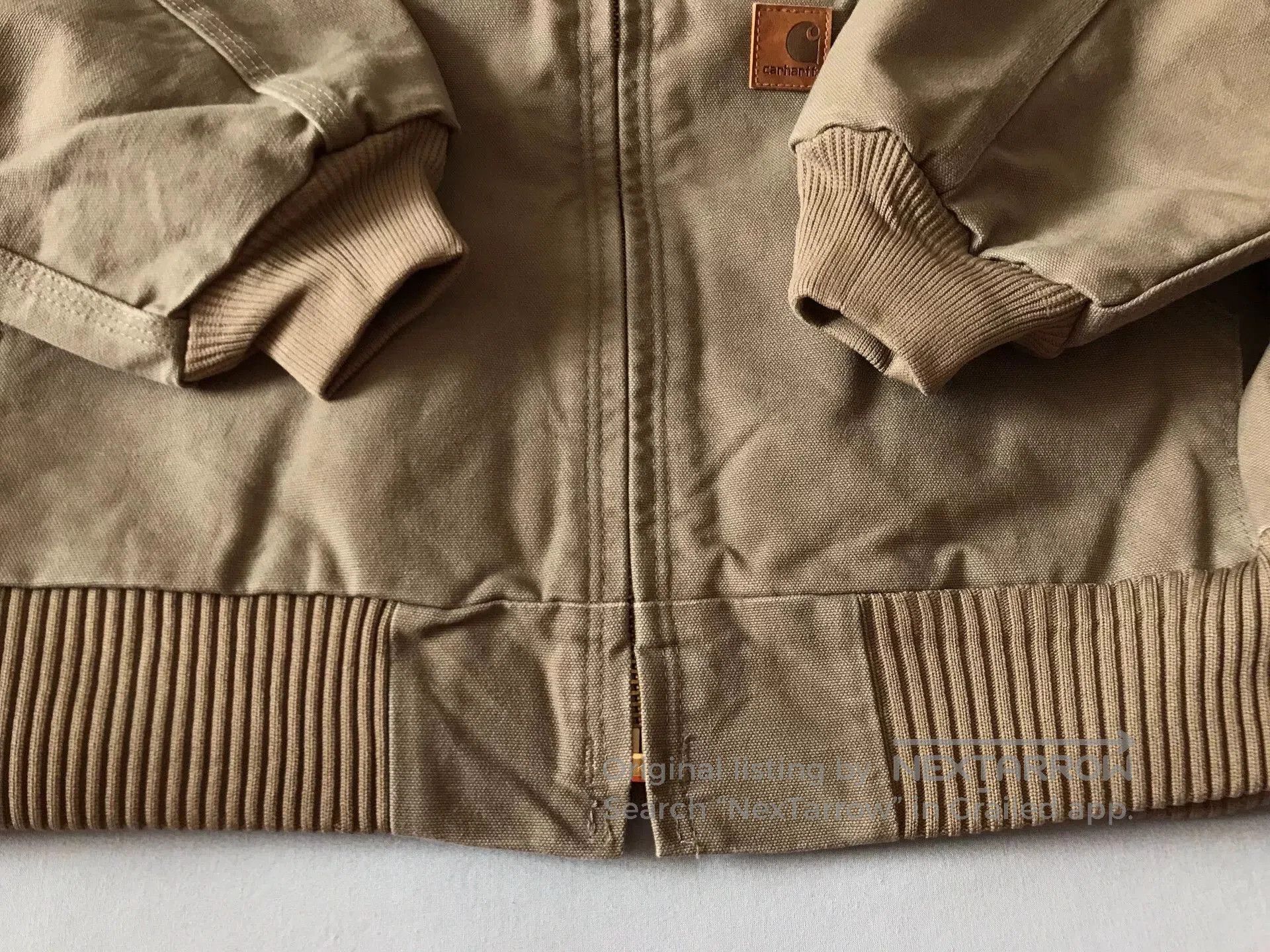 Carhartt Carhartt J130 MUS Canvas Hooded Jacket. Size US XL / EU 56 / 4 - 5 Thumbnail