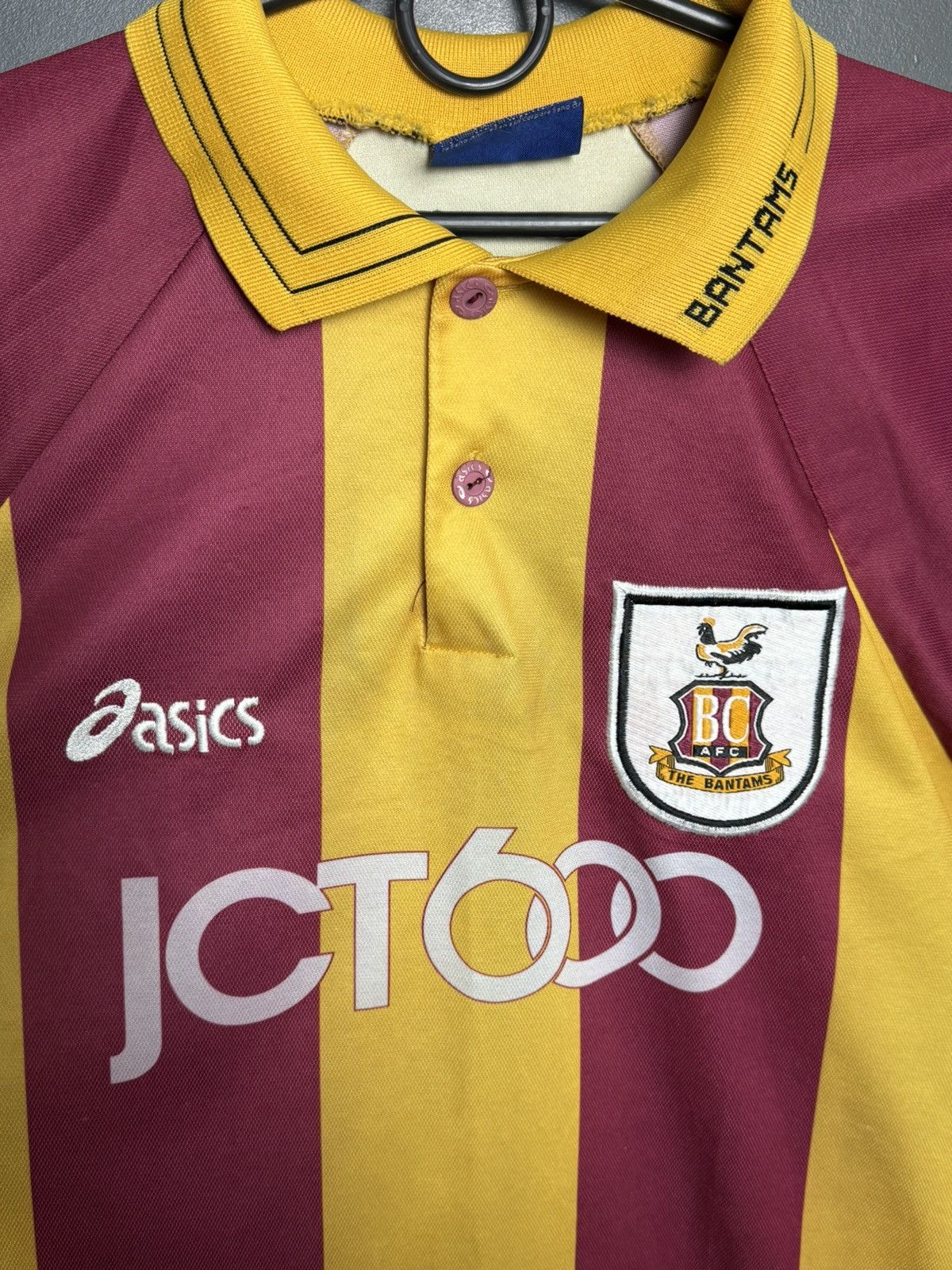 Asics Bradford City 99/01 Home Football Jersey Size US L / EU 52-54 / 3 - 3 Thumbnail