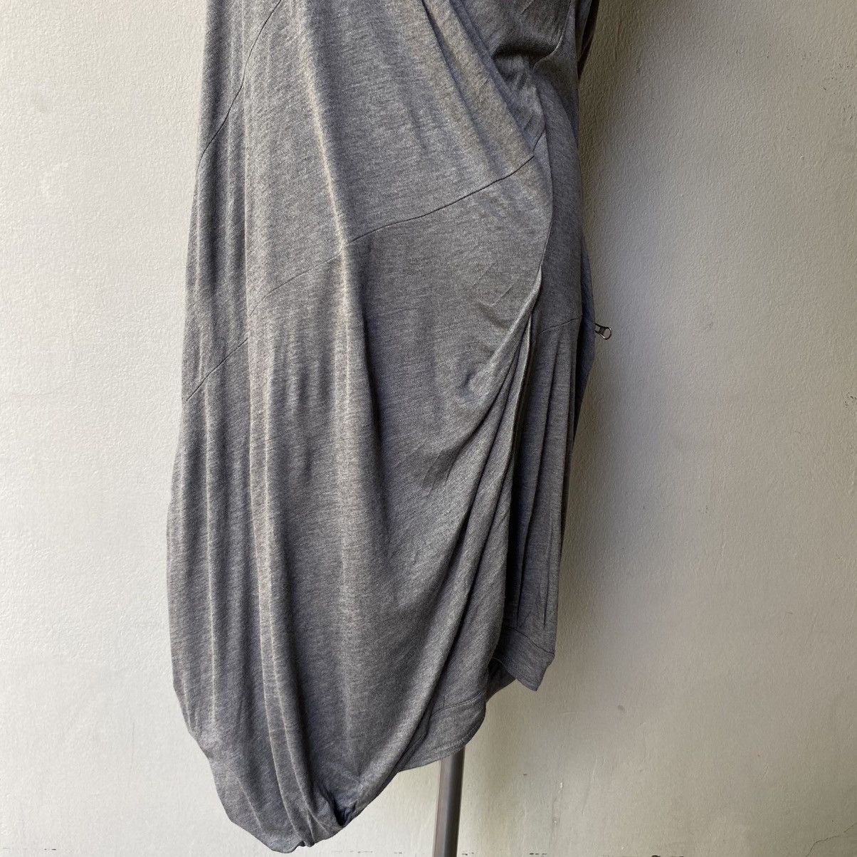 ATSURO TAYAMA A/T ATSURO TAYAMA Light Gray Panel Zip Dress Size S / US 4 / IT 40 - 23 Thumbnail