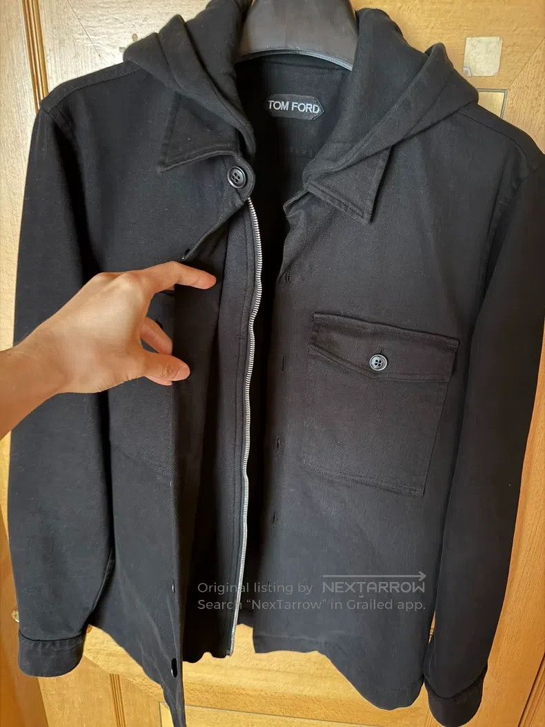 Tom Ford Tom Ford Hooded Layered Jacket Size US XXS / EU 40 - 3 Thumbnail