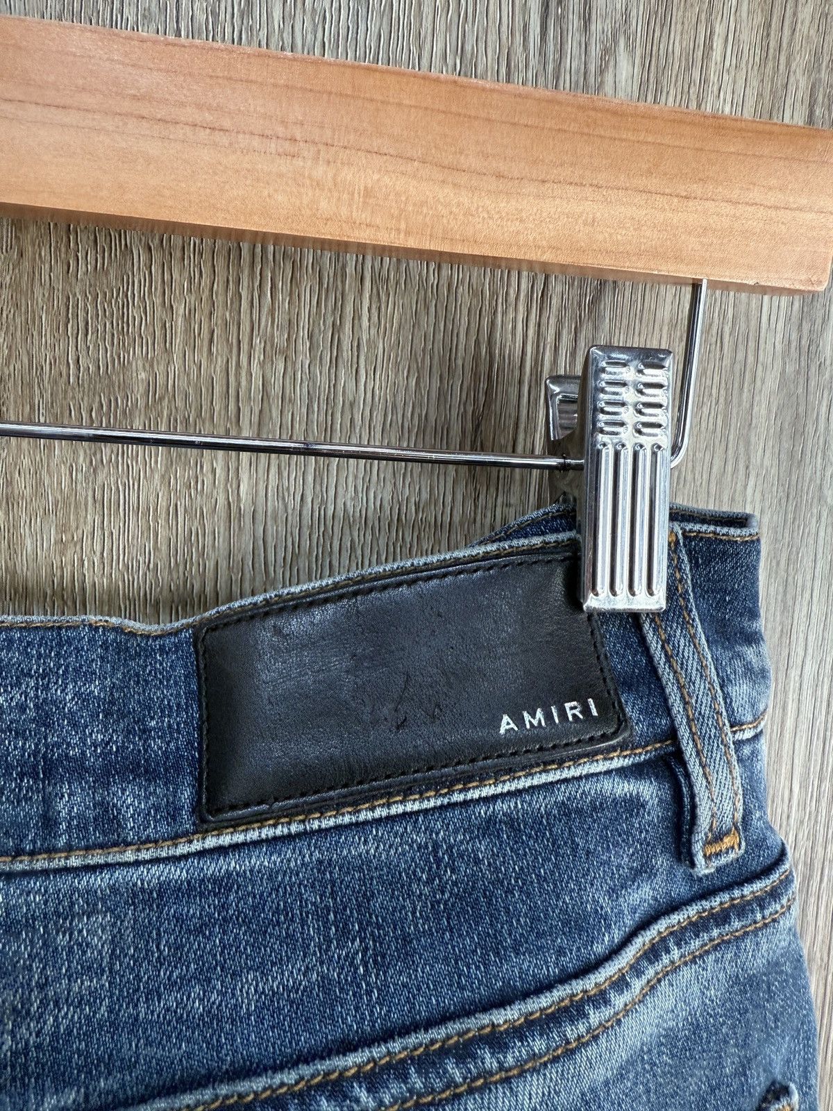 Amiri Amiri MX2 Blue Denim Jeans Size US 34 / EU 50 - 9 Thumbnail