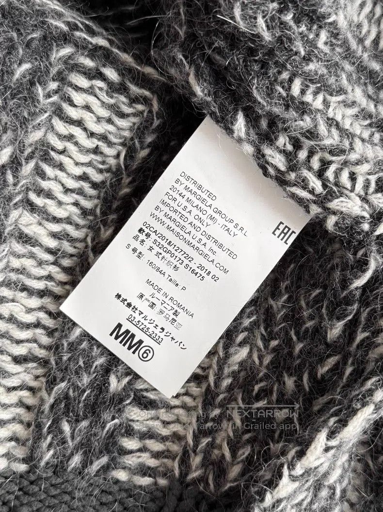 Maison Margiela Maison Margiela Coarsely woven turtleneck sweater Size S / US 4 / IT 40 - 7 Thumbnail