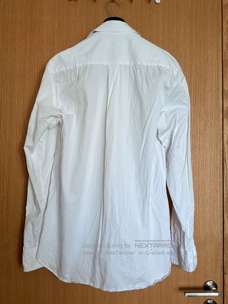 Yohji Yamamoto Yohji Yamamoto Cotton white shirt Size US L / EU 52-54 / 3 - 3 Thumbnail