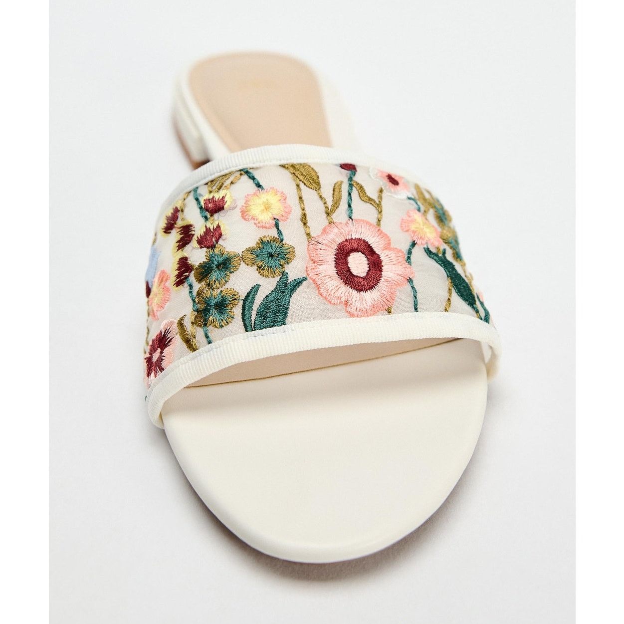 Zara ZARA Floral Sandals NWT Size US 7.5 / IT 37.5 - 12 Thumbnail