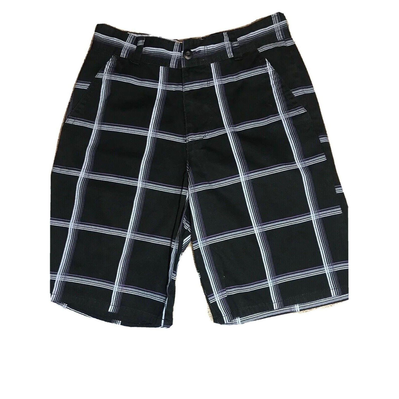 Other Op Ocean Pacific Men’s Cotton Shorts Size 30 Black, White, P Size US 30 / EU 46 - 1 Thumbnail