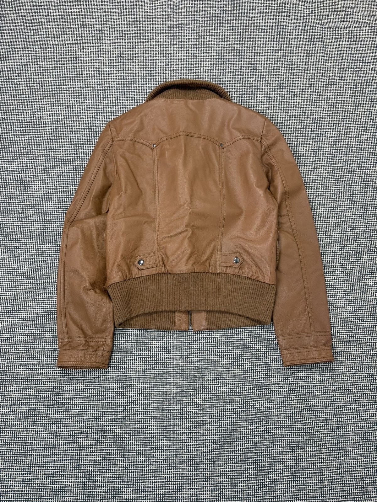 Other Leather cargo short avant garde japan style bomber jacket Size L / US 10 / IT 46 - 2 Thumbnail
