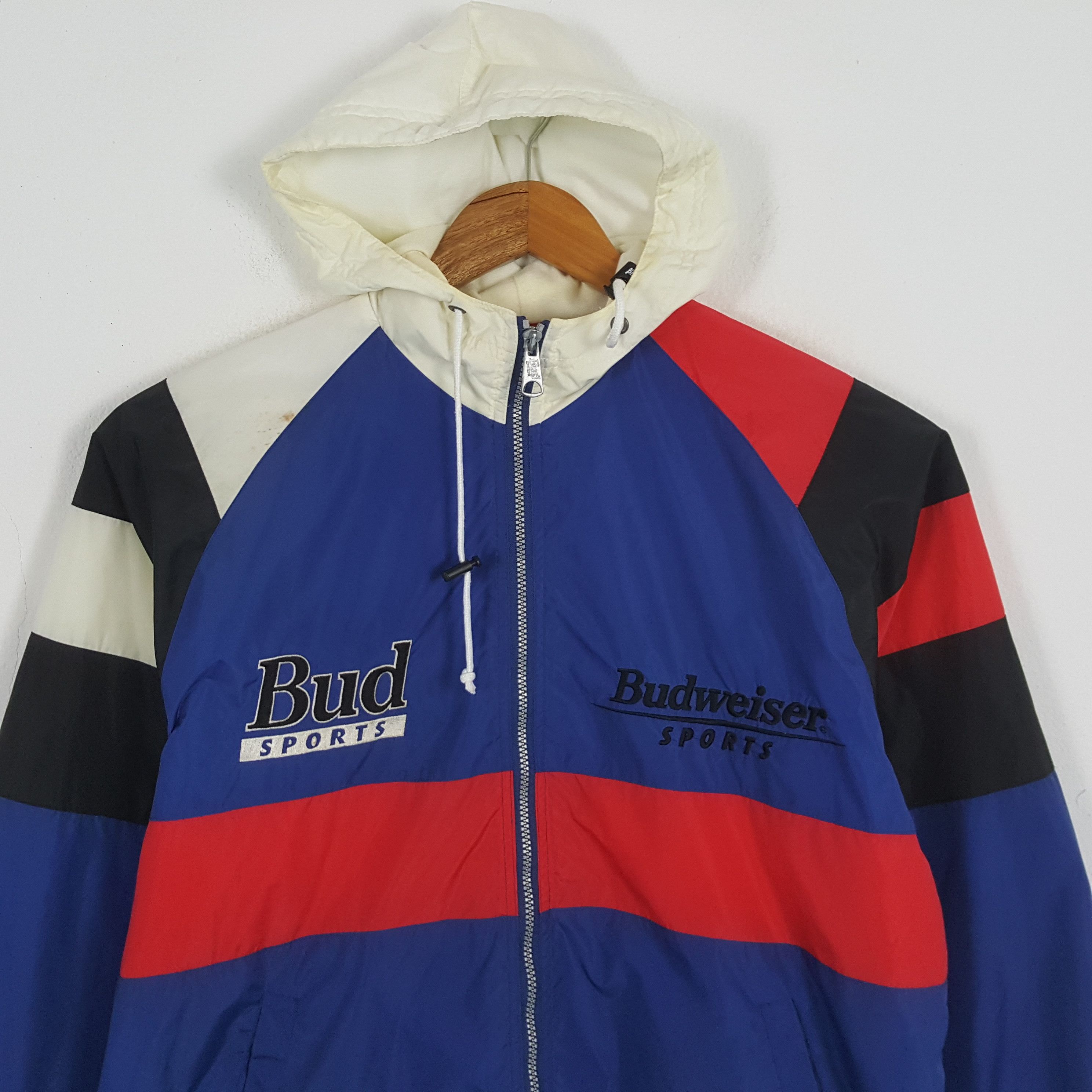Budweiser × Vintage Vintage BUDWEISER SPORT Motorsport Racing Jacket Size US L / EU 52-54 / 3 - 4 Thumbnail