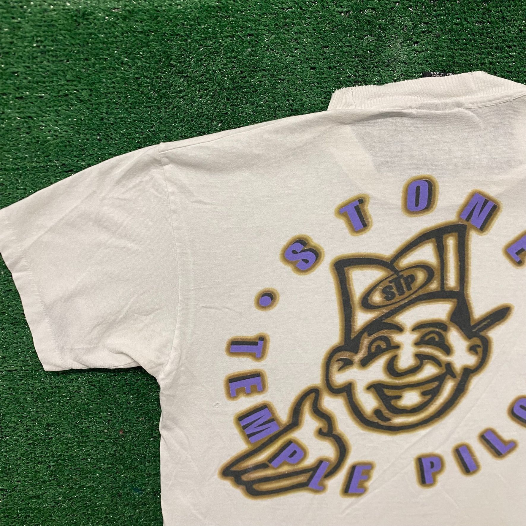 Band Tees Crazy Vintage 90s Stone Temple Pilots Grunge Band T-Shirt Size US L / EU 52-54 / 3 - 7 Thumbnail