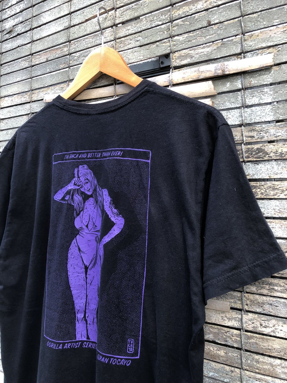 Japanese Brand × Vintage 💥RARE💥 Gorilla Artist Series X El Grand Tocayo Art Tshirt Size US L / EU 52-54 / 3 - 4 Thumbnail