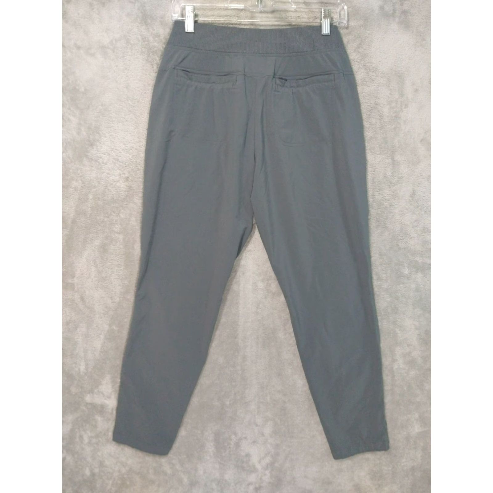 Athleta Athleta Pants Womens 6 Gray Midtown Ankle Trouser Pull On Drawstring Stretch Womens Size 28" / US 6 / IT 42 - 2 Thumbnail