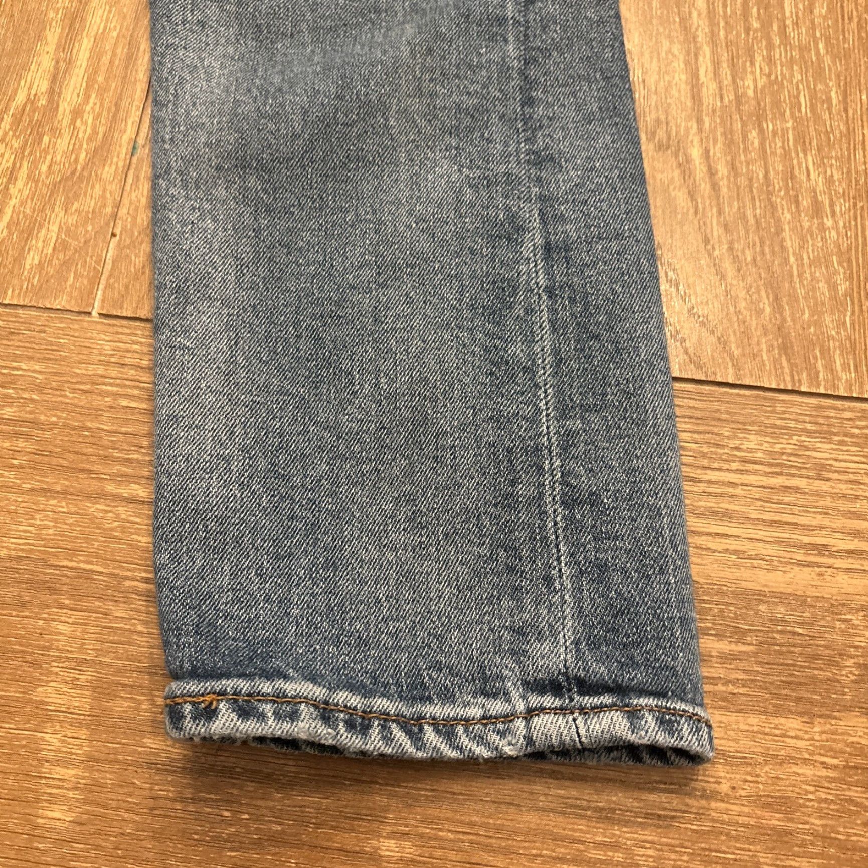 Levi's Levi's 512 Slim Taper Jeans Men 31x32 Blue Denim Stretch Distressed Mid Rise 5-Pocket Denim Mens Size US 31 - 2 Thumbnail