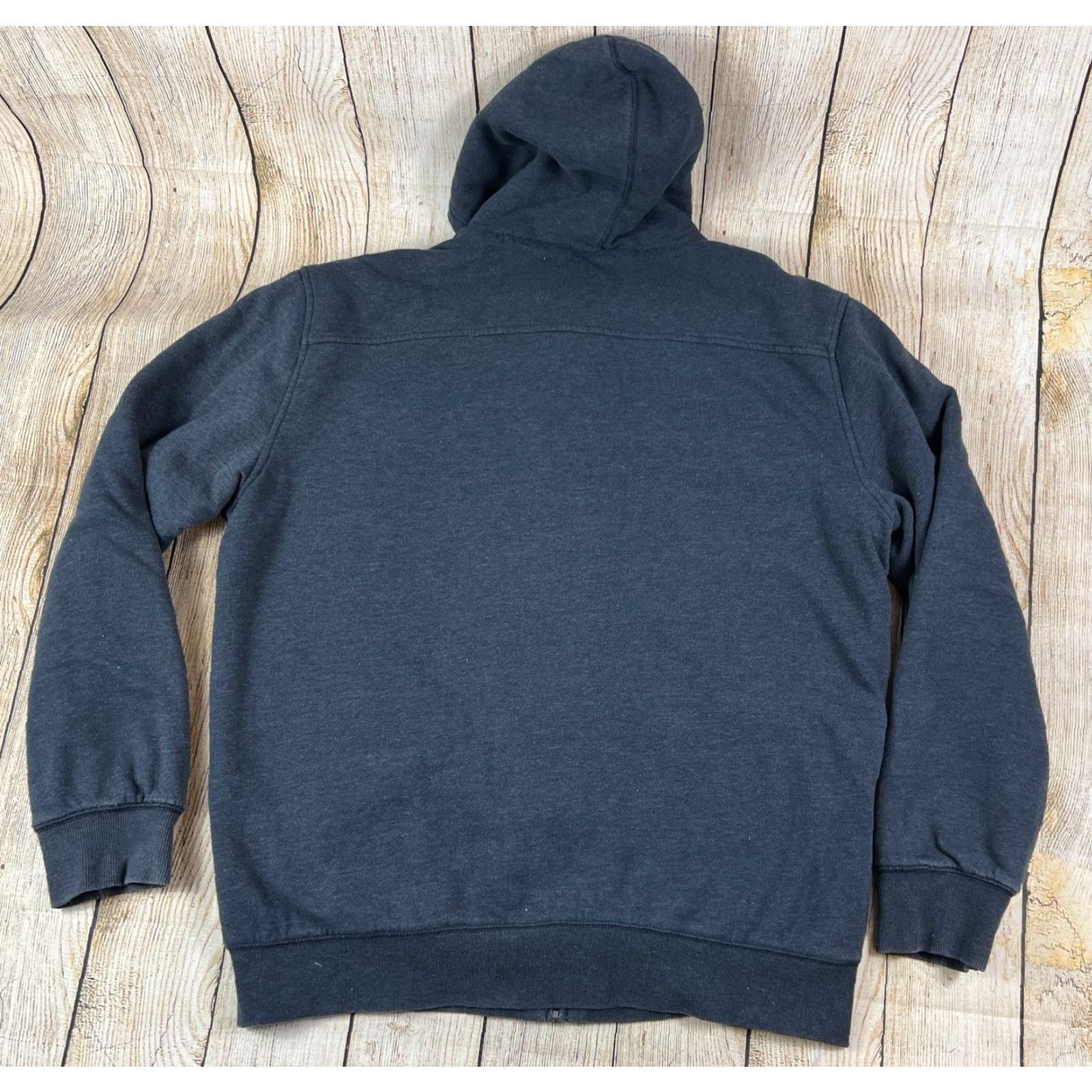 O'Neill O'Neill Mens Jacket Army Military Full Zip Hooded Fleece Lined Blue XL All Seasons Zip Pockets Size US XL / EU 56 / 4 - 2 Thumbnail