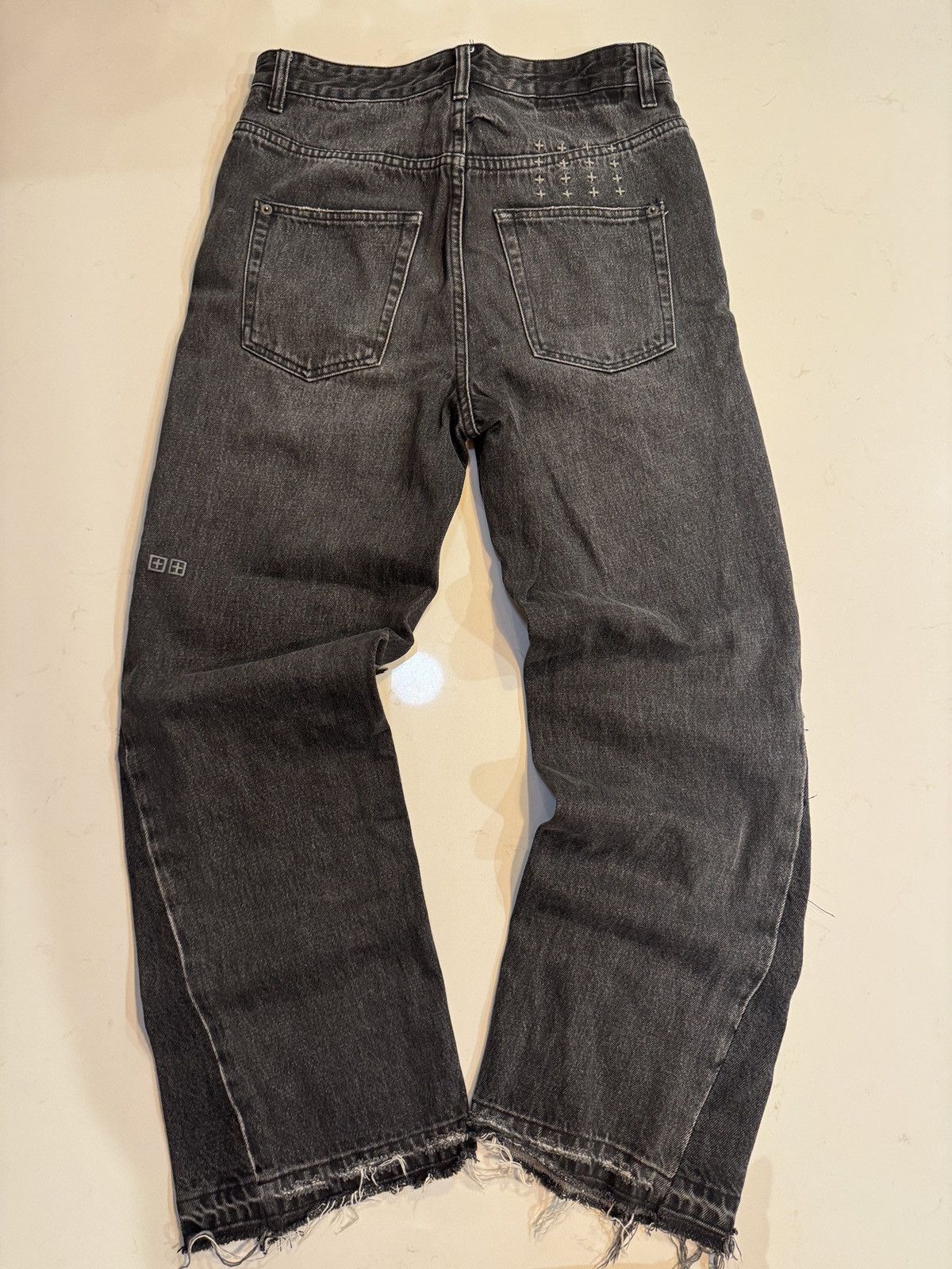 Ksubi Custom bootcut ksubi black/grey denim Size US 30 / EU 46 - 5 Thumbnail