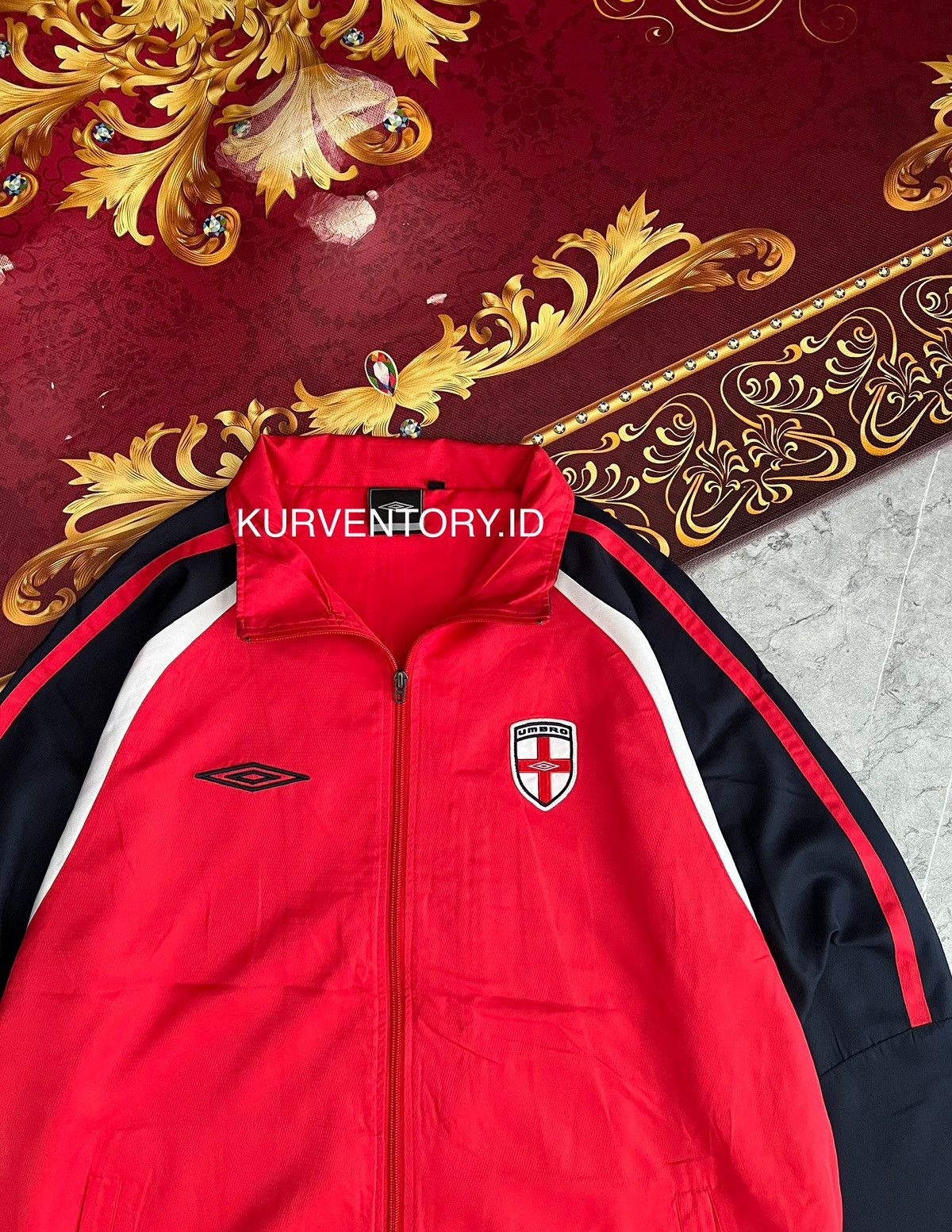 Umbro (SOLD OUT) Umbro England Track Jacket Size US L / EU 52-54 / 3 - 2 Thumbnail