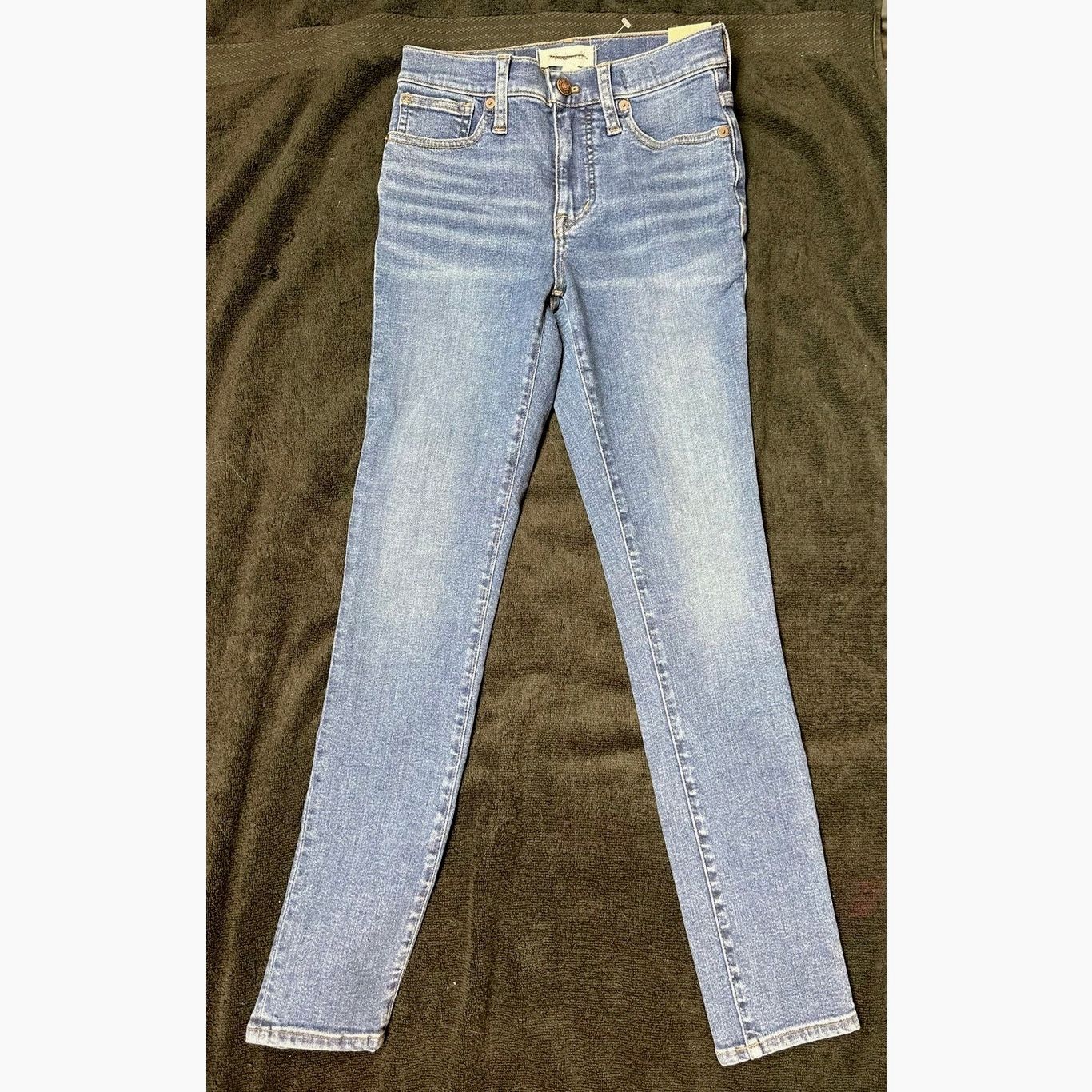 Madewell Madewell 9" Mid-Rise Skinny Jeans Cloverdale Wash 24 Size 24" / US 00 / IT 34 - 7 Thumbnail