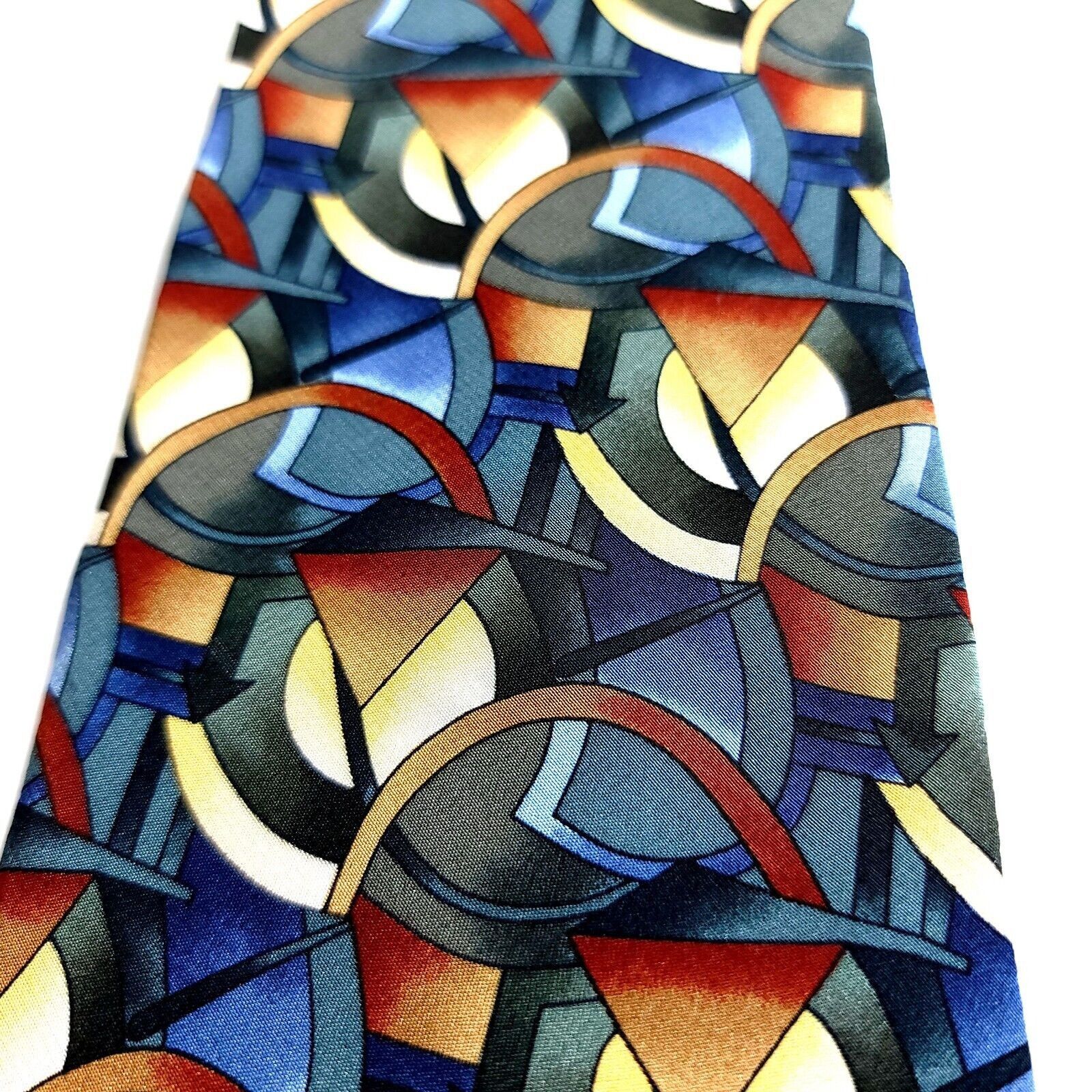 Vintage Vintage J. Garcia Collection 8 Clockworks Abstract Print Gre Size ONE SIZE - 2 Thumbnail