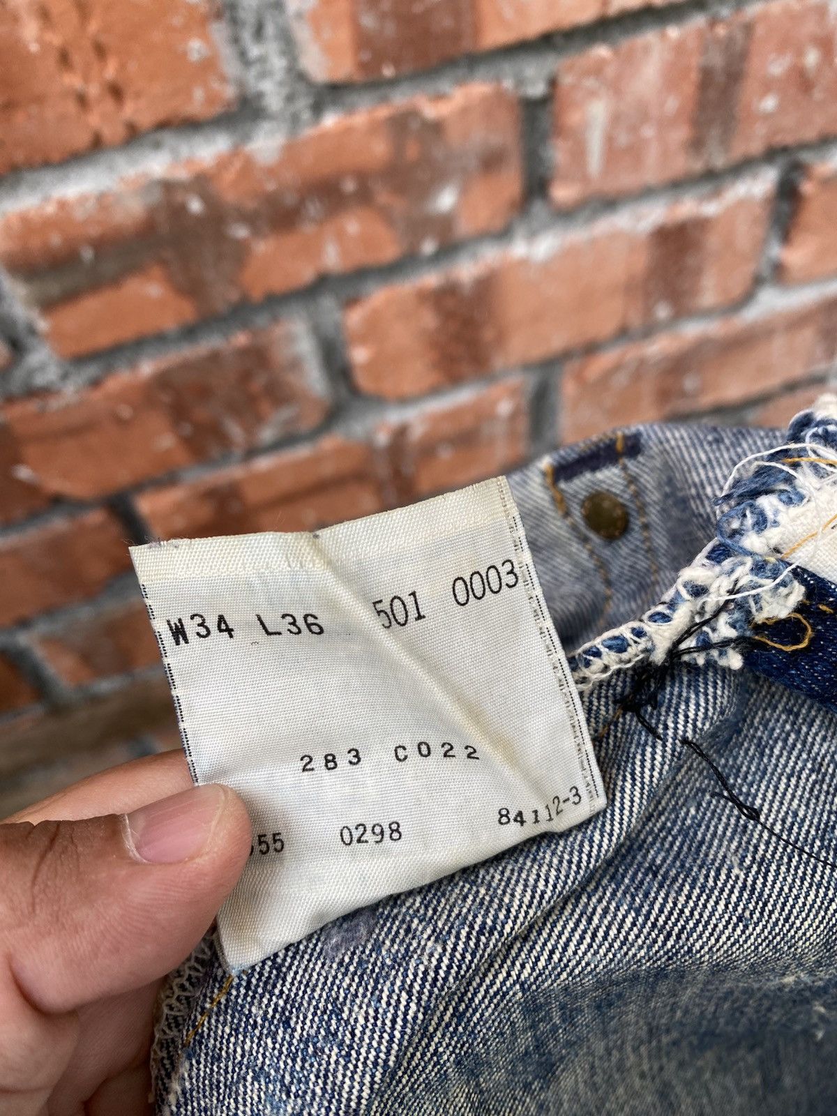 Levi's Vintage Clothing W33x33 Vintage levi's 501xx redline made in USA Size US 33 - 11 Thumbnail