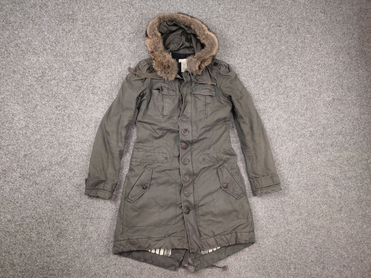 Diesel Vintage Diesel Military LGB Fur Parka Jacket Y2K opium Size M / US 6-8 / IT 42-44 - 7 Thumbnail