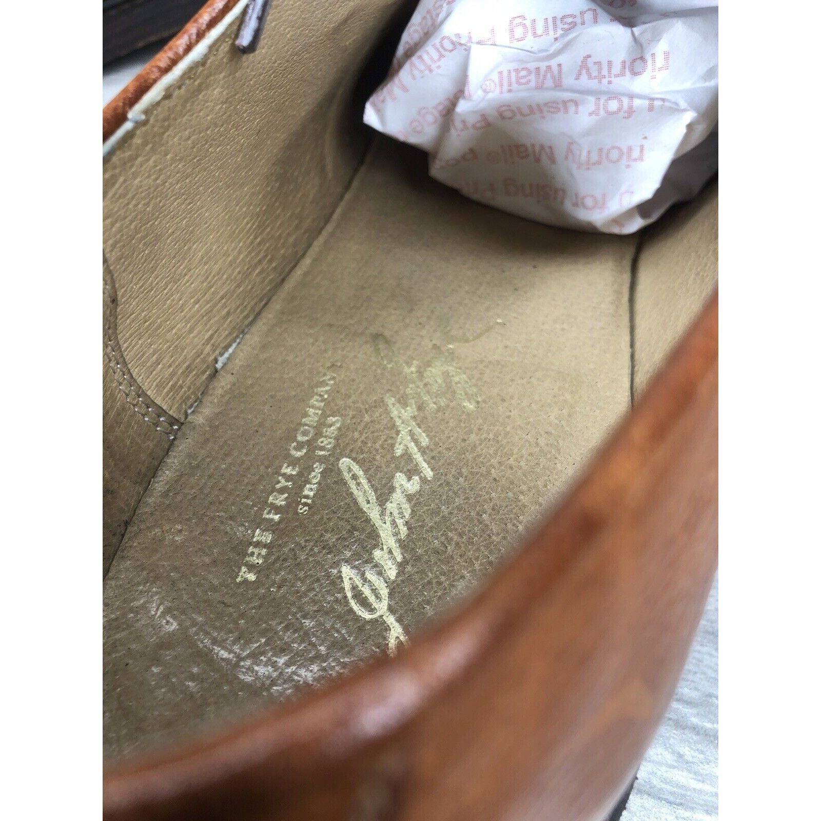 Frye The Frye Co. John A Frye Brown Leather Pebbled Oxfords Shoes Size US 11 / EU 44 - 10 Thumbnail