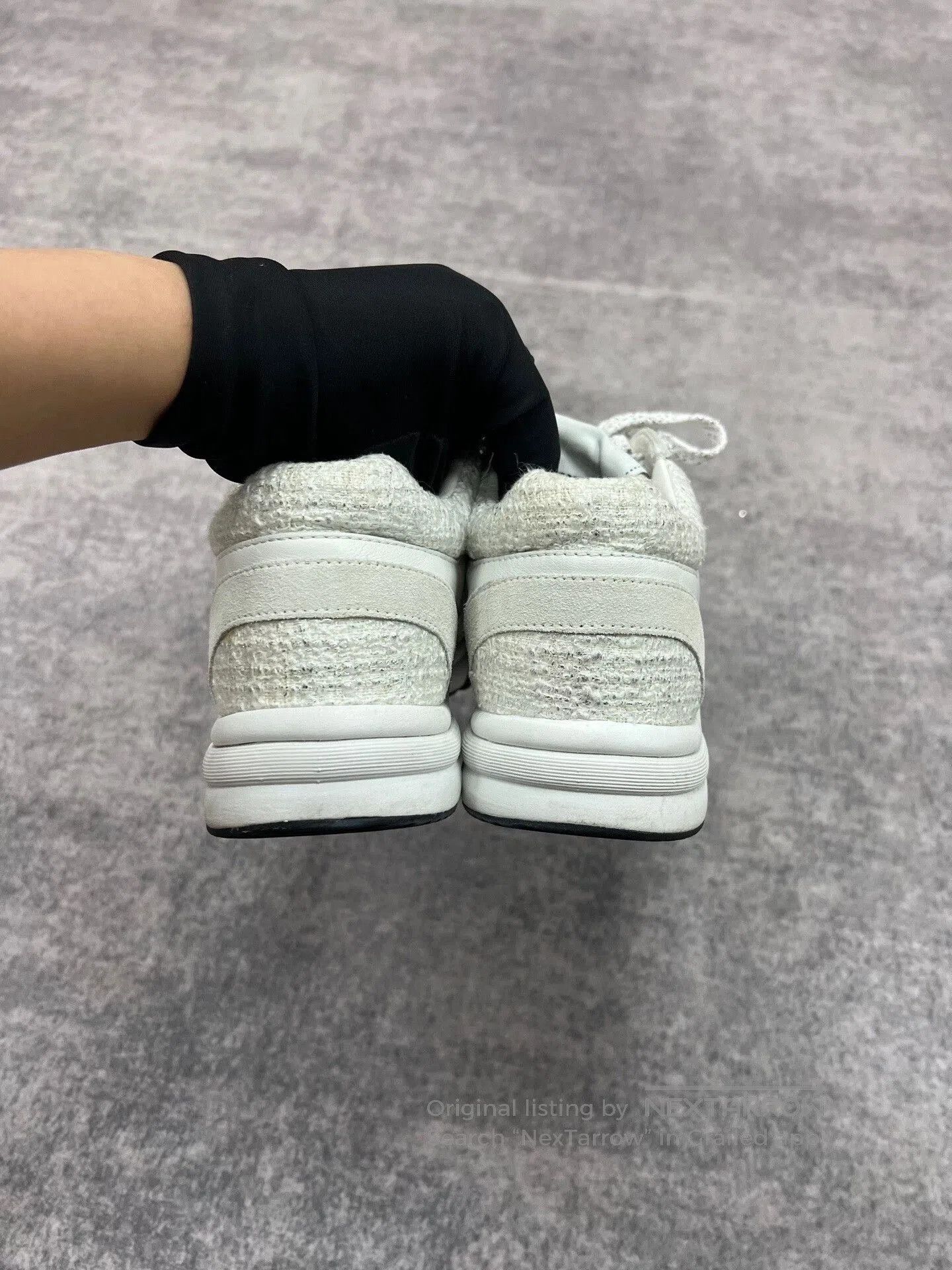 Chanel Chanel White Double C Athletic Sneakers. Size US 6 / IT 36 - 7 Thumbnail