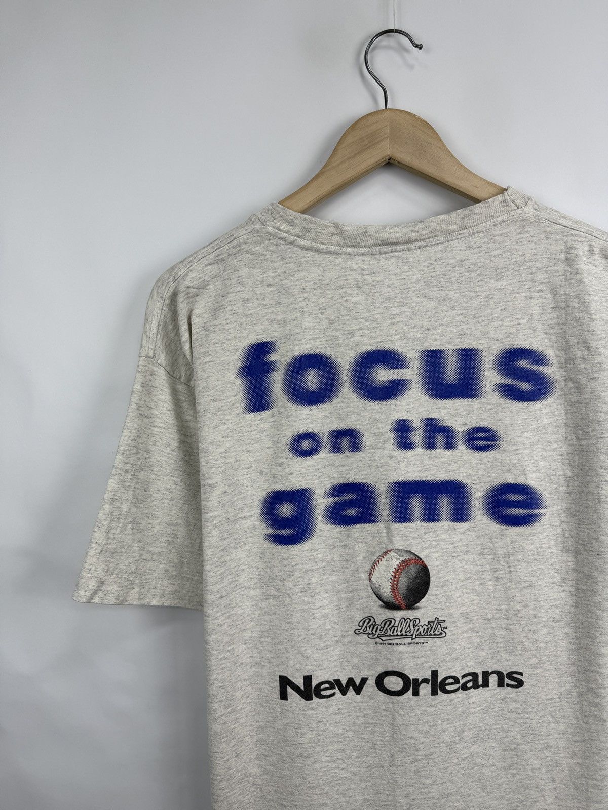 NFL 🇺🇸 Vintage 1994 New Orleans Saints Big Ball Sports Focus on Size US XL / EU 56 / 4 - 10 Thumbnail