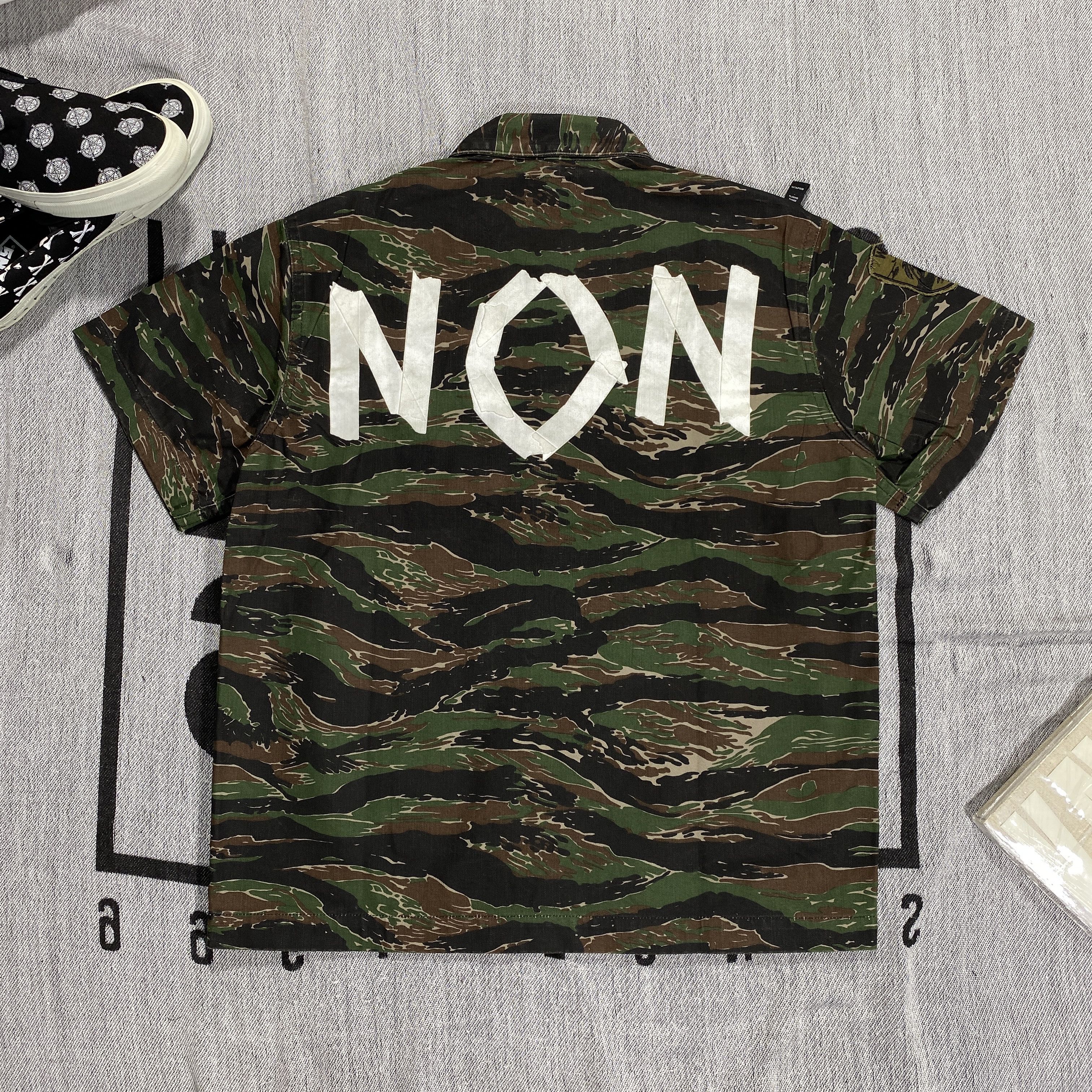image of Wtaps Buds Shirts Camo Mike, Men's (Size Medium)