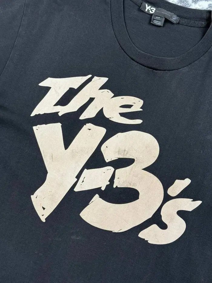 Adidas Adidas Y-3 Yohji Yamamoto "The Y-3's" Logo T-Shirt Size US S / EU 44-46 / 1 - 3 Thumbnail