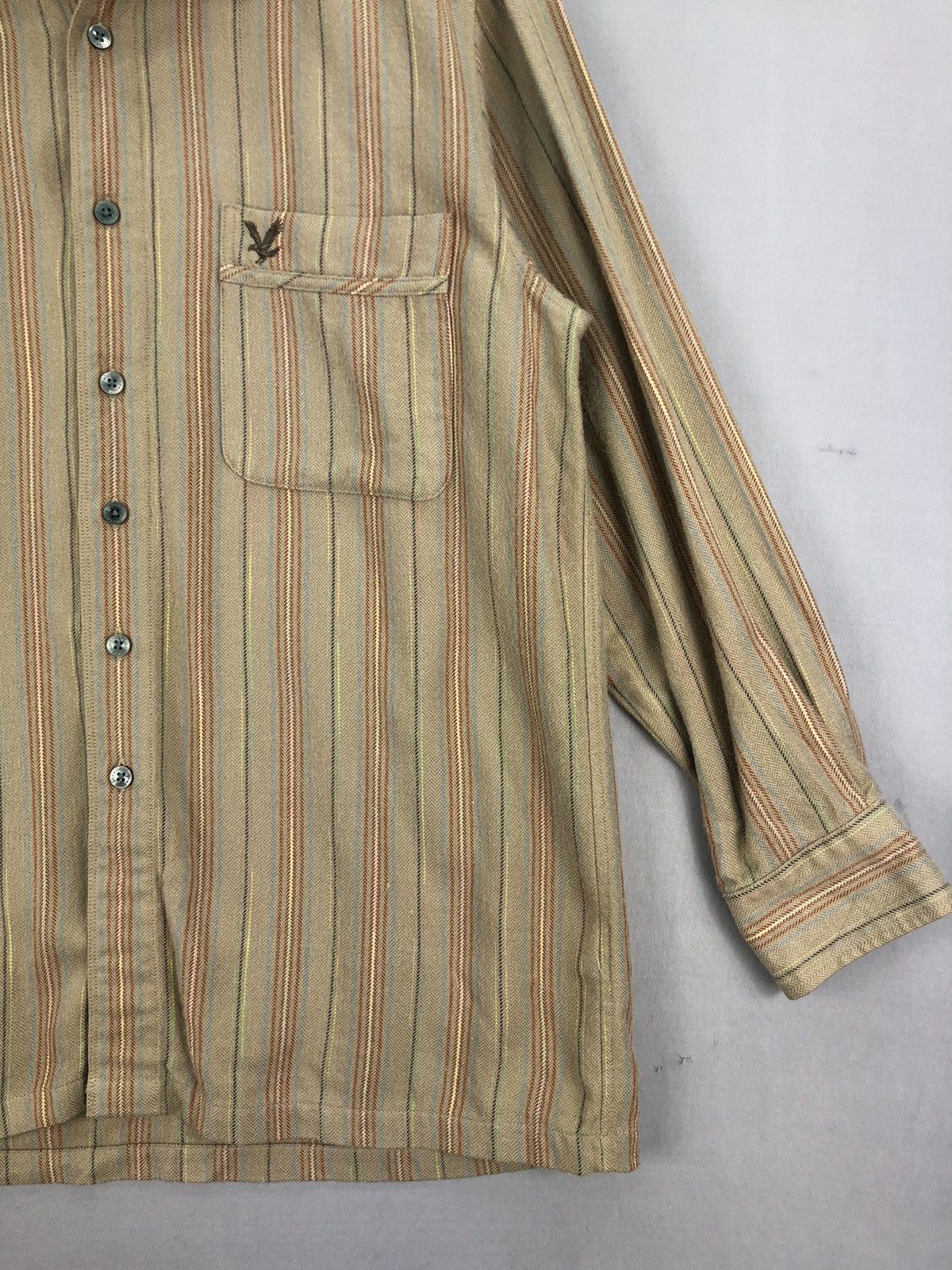 Japanese Brand × Lyle & Scott Vintage Lyle & Scott Black Label Button Ups T-Shirt Size US M / EU 48-50 / 2 - 3 Thumbnail
