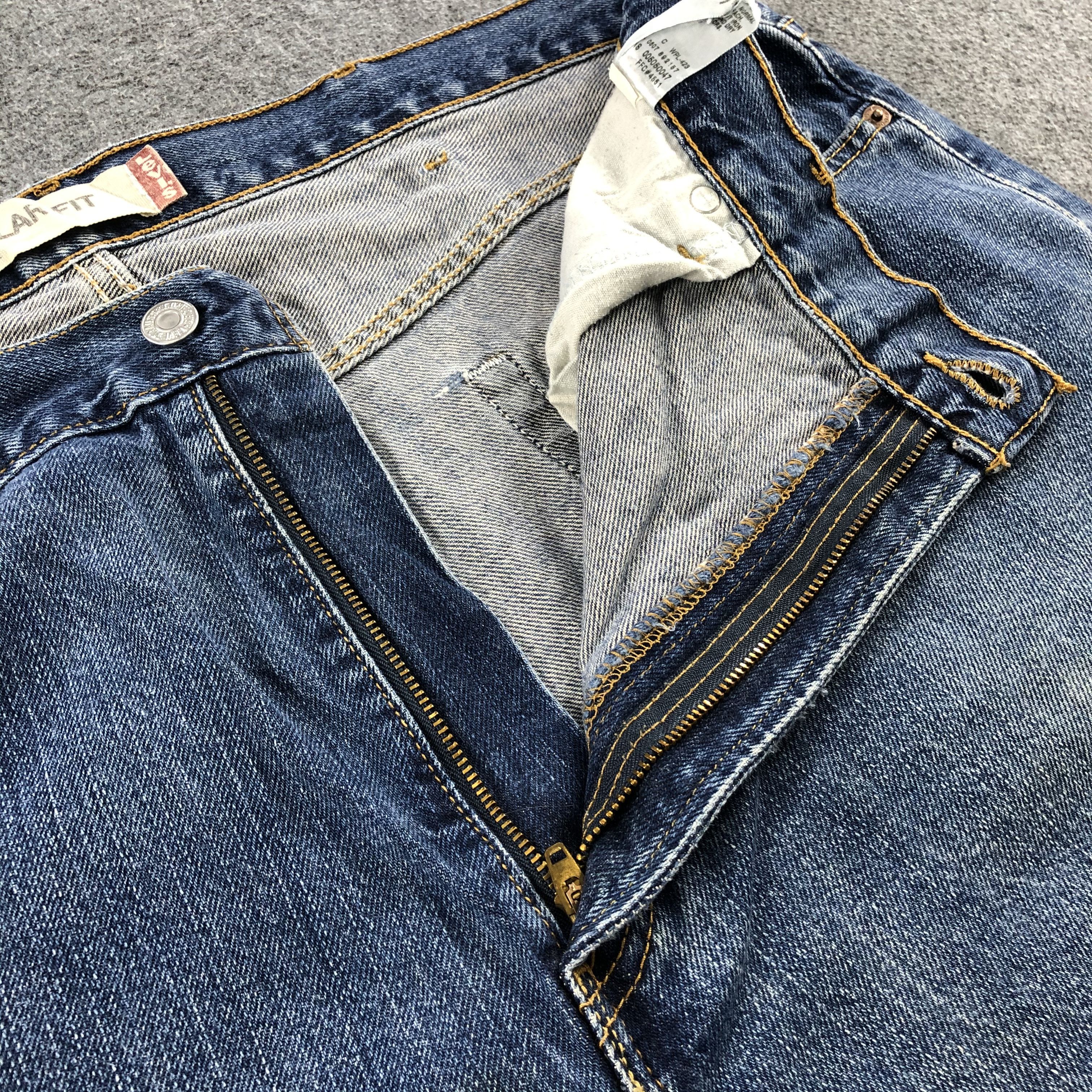 Levi's Vintage Blue Wash Levis 505 Jeans-J1660 Size US 40 / EU 56 - 9 Thumbnail