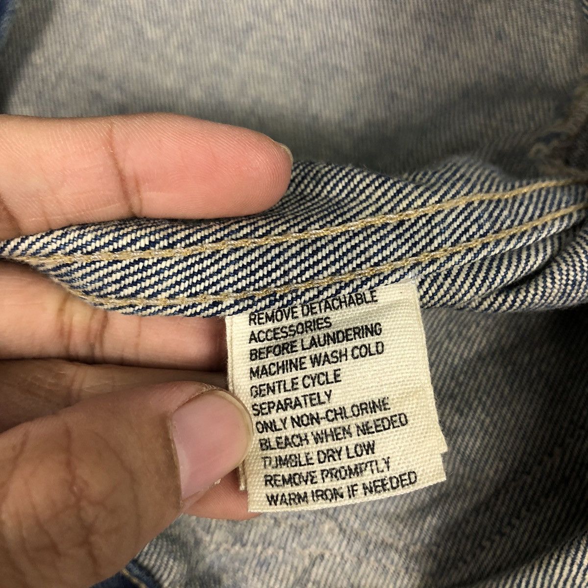 Ralph Lauren 📌For Kids 📌 Vintage Denim Jacket Ralph Lauren Size US XXS / EU 40 - 21 Thumbnail