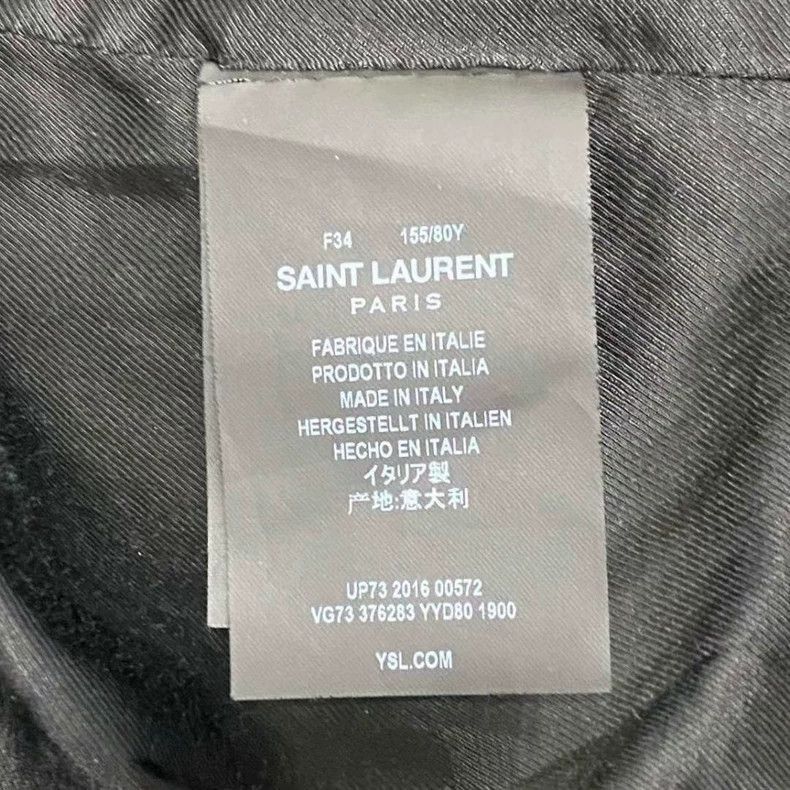 Saint Laurent Paris Saint Laurent Paris Saint Laurent Classic Baseball Jacket Size US XS / EU 42 / 0 - 4 Thumbnail
