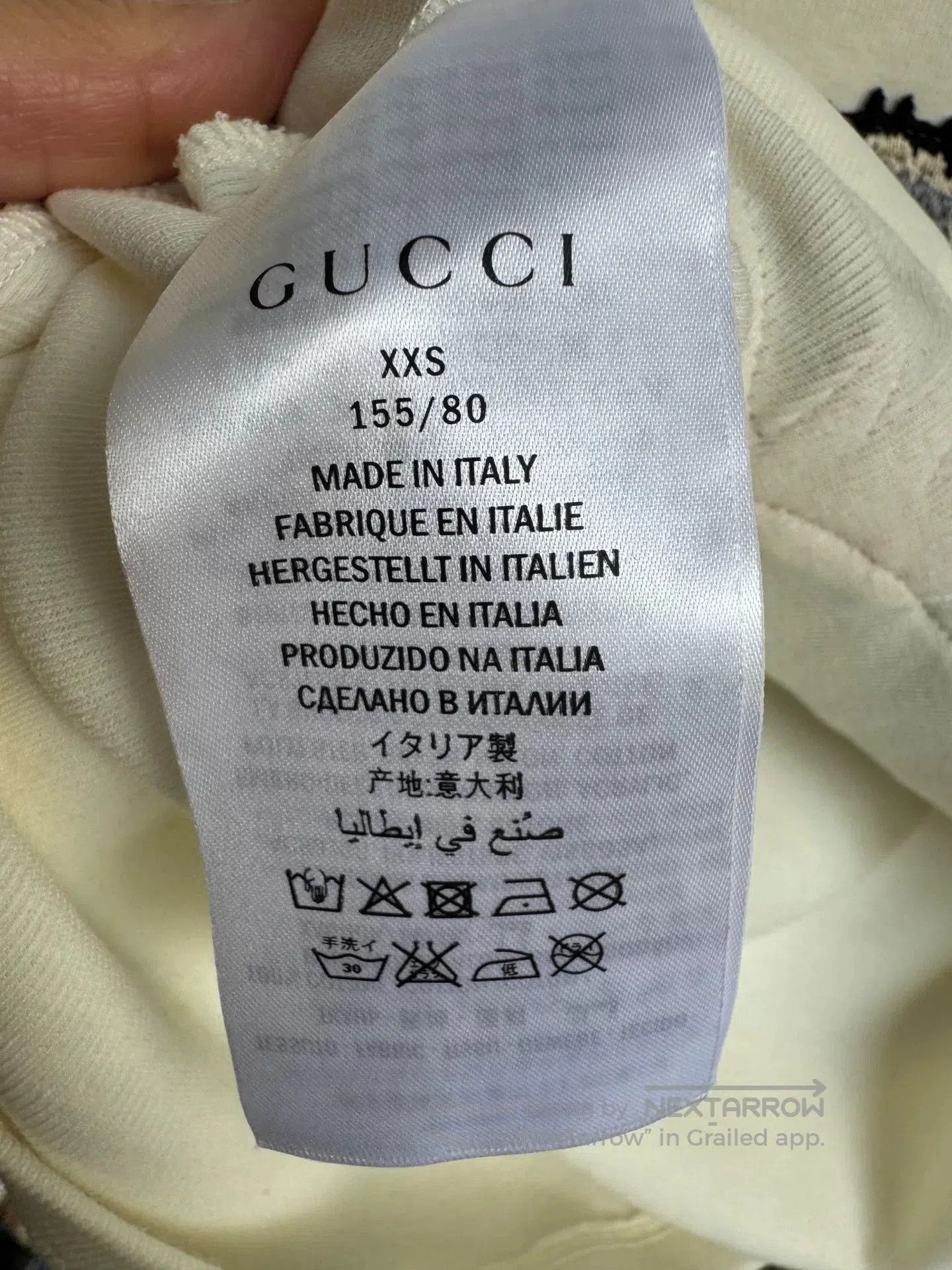 Gucci Gucci Cat Embroidery Short Sleeve T-shirt. Size XXS / US 00 / IT 34 - 9 Thumbnail