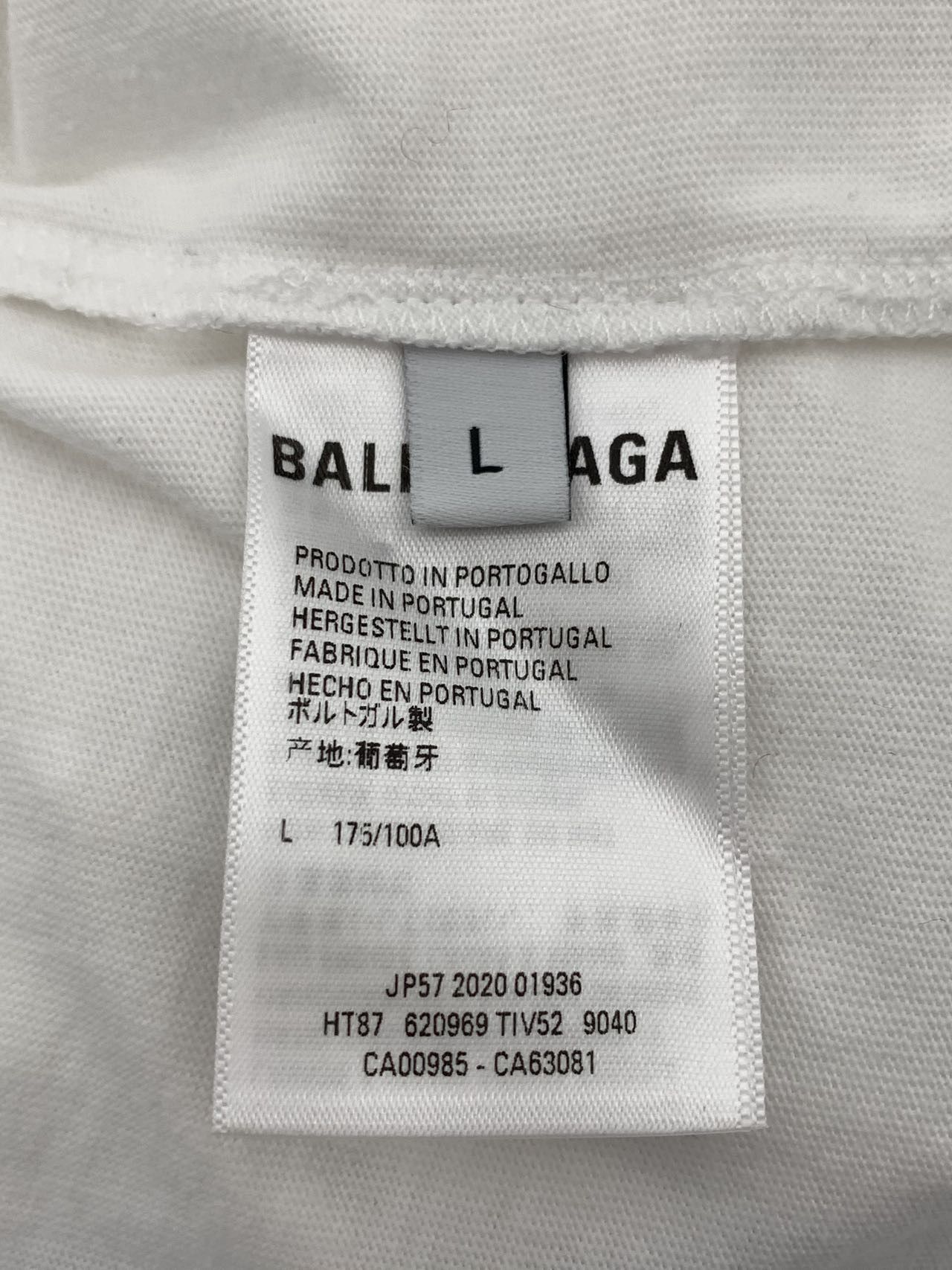 Balenciaga Balenciaga Coke Print Fit Short Sleeve T-shirt K26WX Size US L / EU 52-54 / 3 - 6 Thumbnail