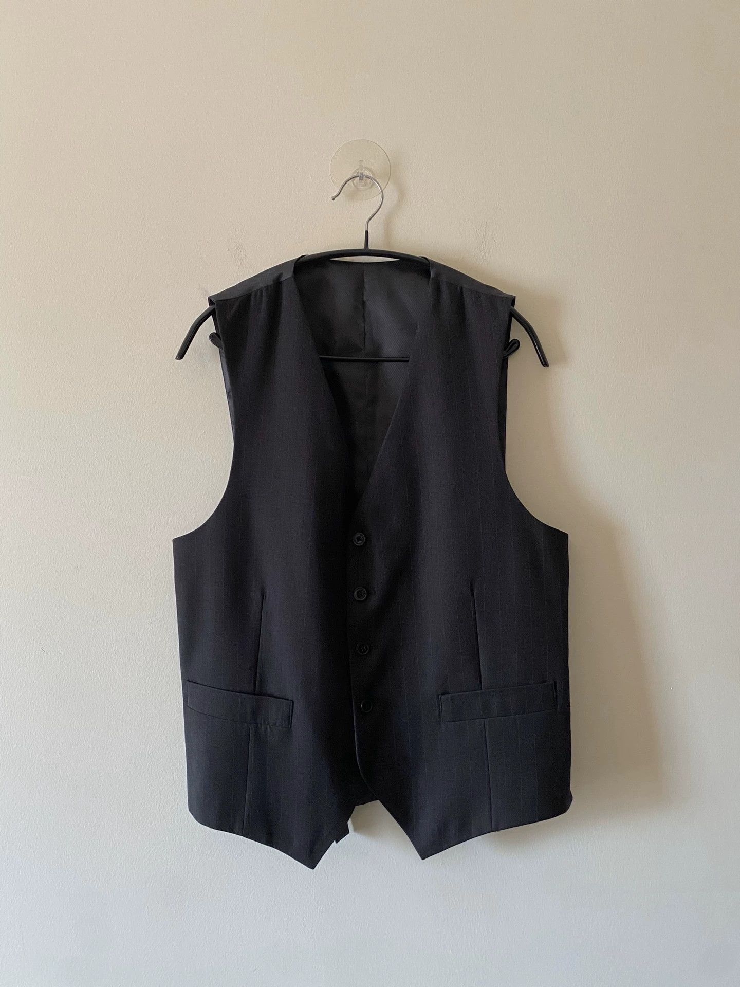 Valentino Vintage Valentino Wide-Leg Trousers & Vest Set 42 Size 42R - 5 Thumbnail