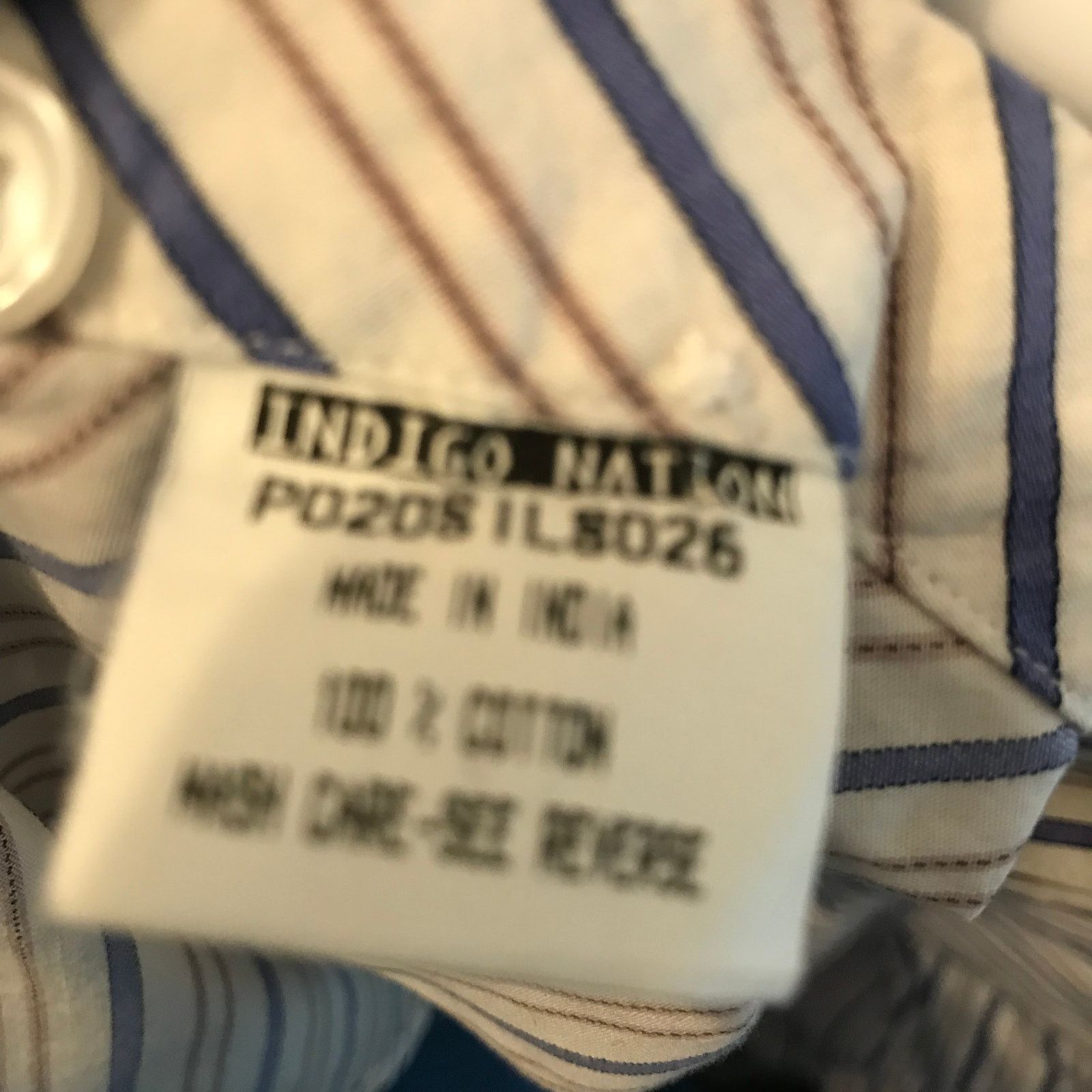 Indigo INDIGO NATION Shirt Men’s M (40 CM) Multicolored LS Size US M / EU 48-50 / 2 - 7 Thumbnail