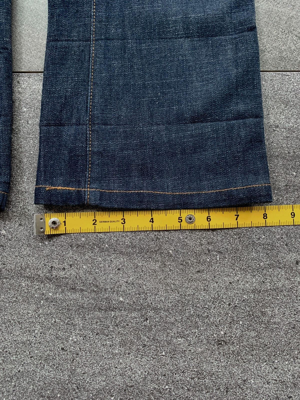 Miu Miu 2000s Flared Indigo Denim Jeans Size US 27 - 13 Thumbnail