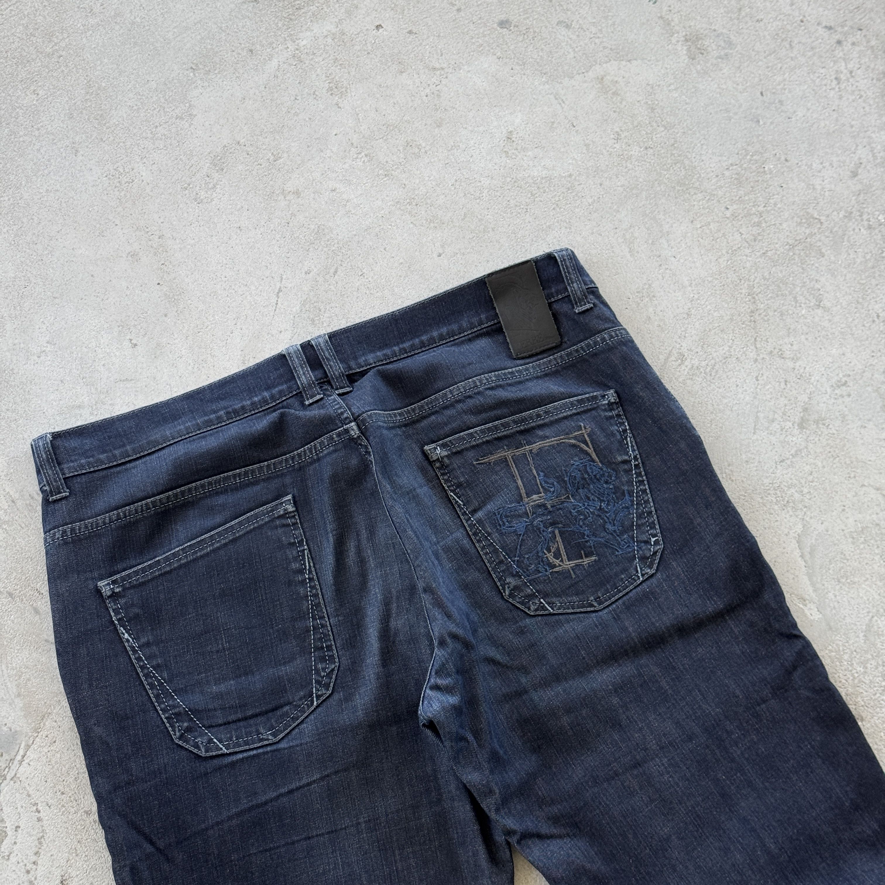Gianfranco Ferre Gianfranco Ferre Ittierre Vintage Dark Wash Denim Jeans 54 Size US 38 / EU 54 - 4 Thumbnail