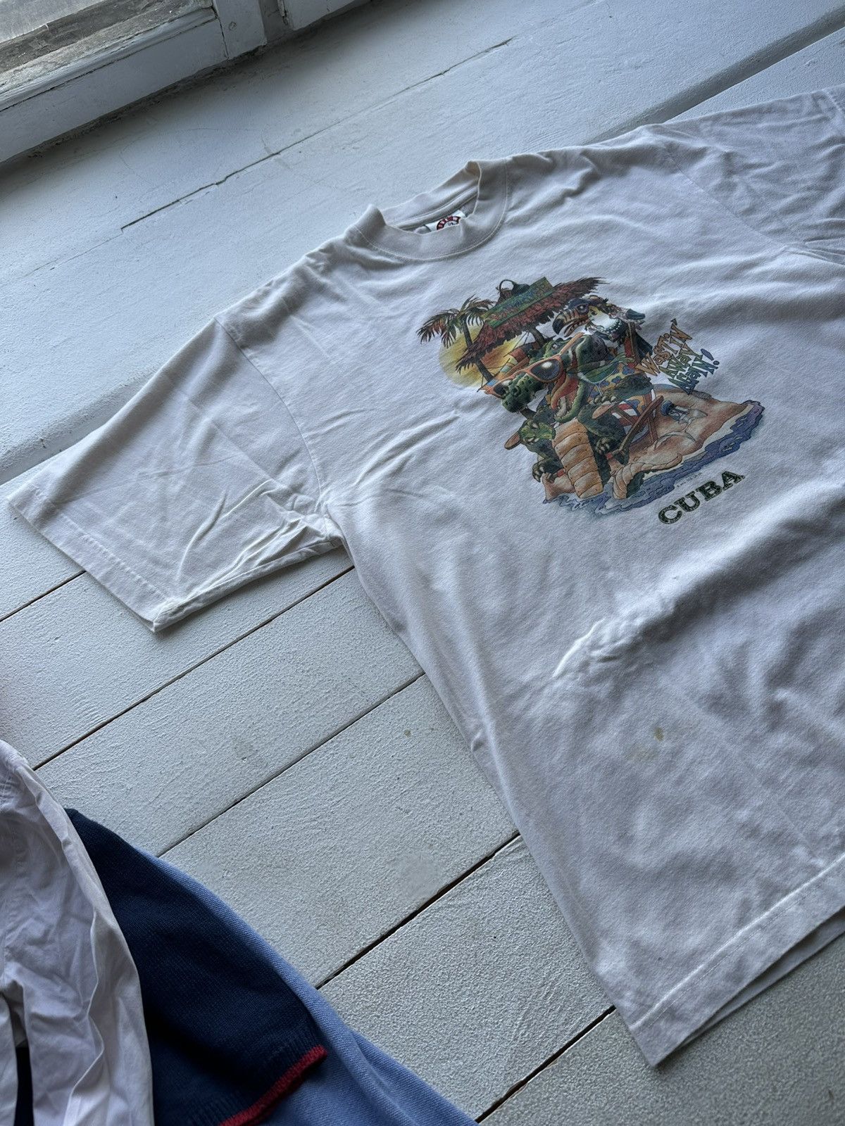 Vintage 🚨Vintage 90s CUBA PARADISE LOGO rare surf TEE y2k rare Size US XL / EU 56 / 4 - 2 Thumbnail