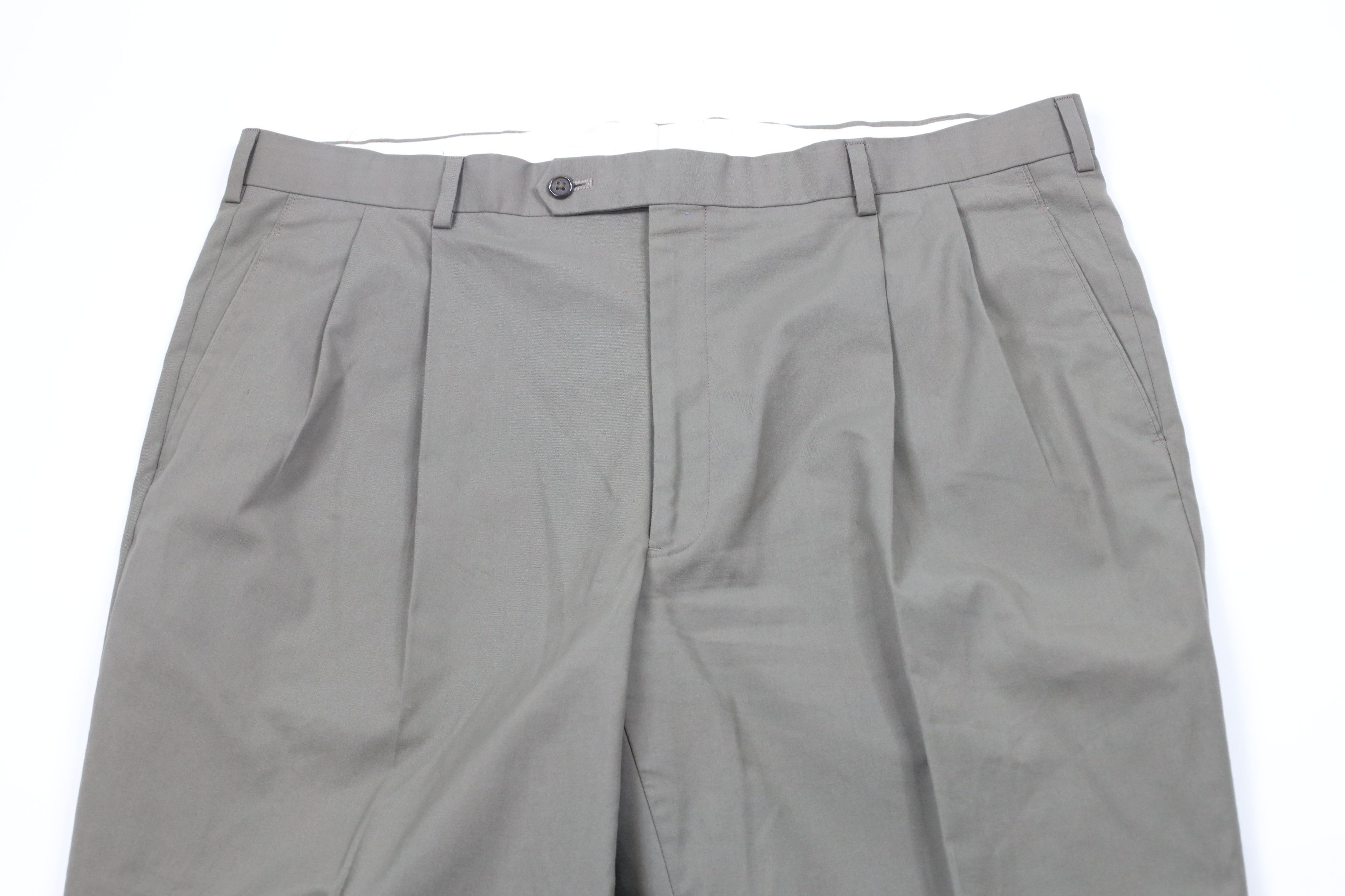 Brooks Brothers Brooks Brothers 2 Piece Wedding Suit Grayish Green Size 44L - 11 Thumbnail