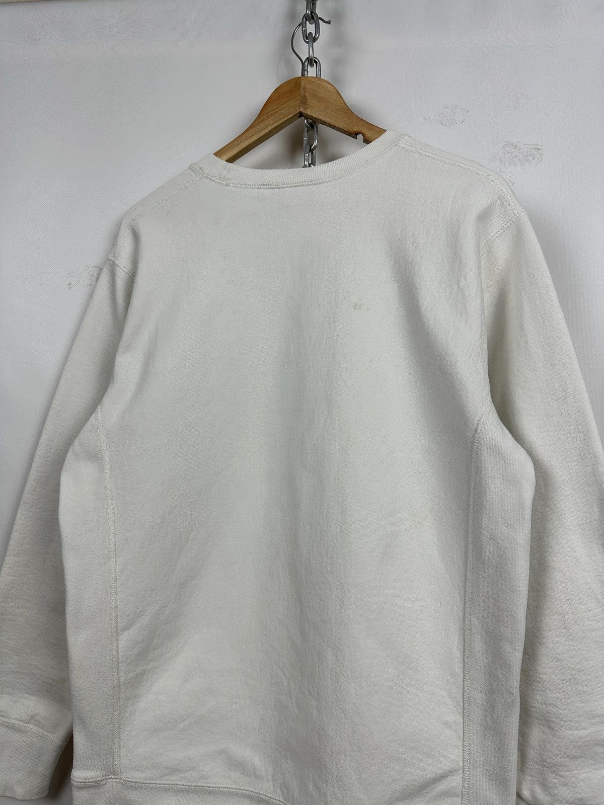Supreme Supreme Brush Script White Crewneck Sweatshirt Size US L / EU 52-54 / 3 - 16 Thumbnail